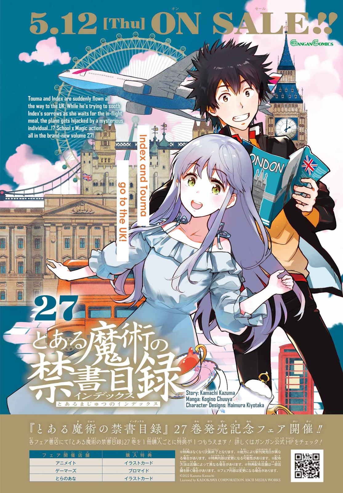 Toaru Majutsu no Index Chap 170 - Next Chap 171