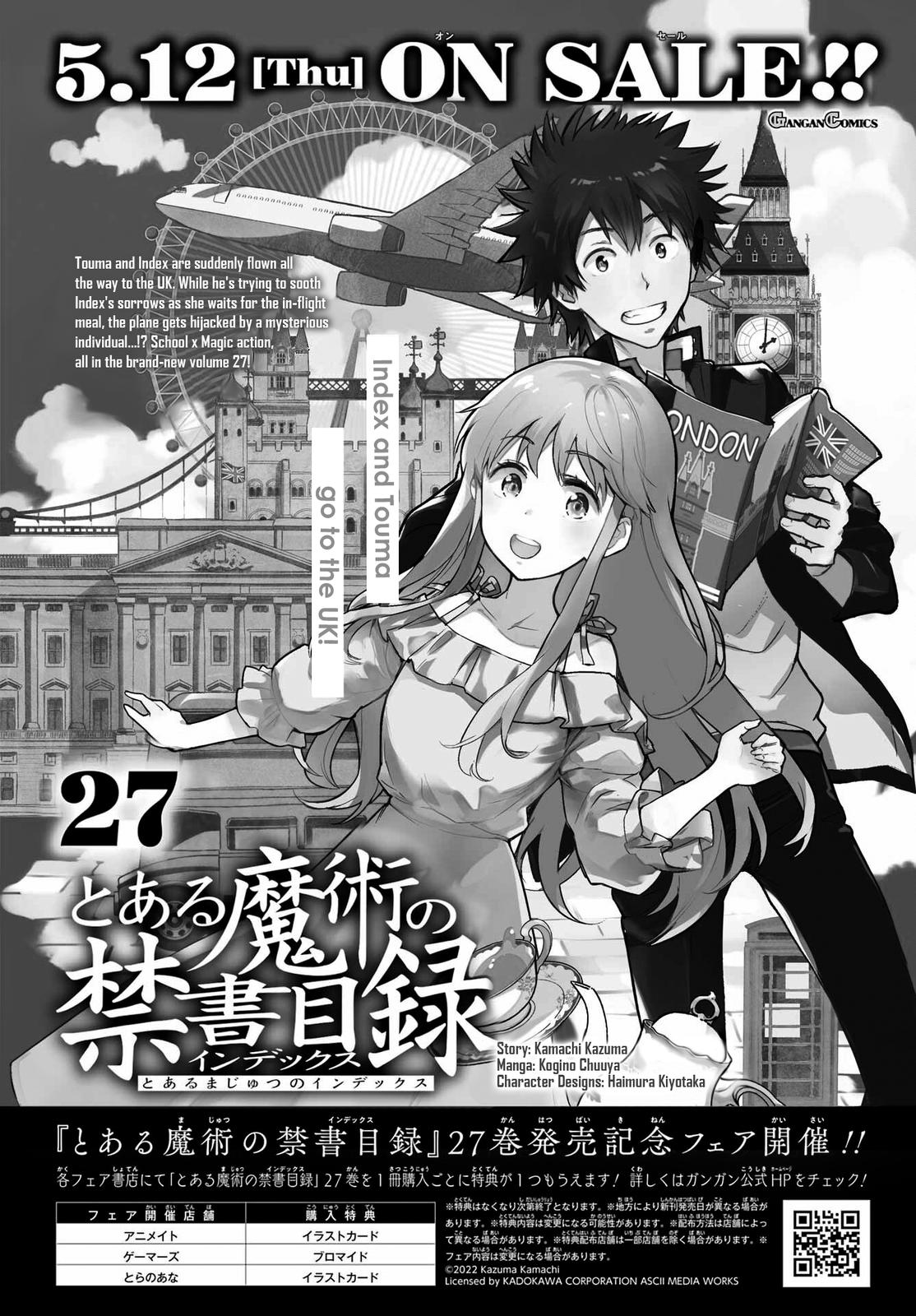 Toaru Majutsu no Index Chap 171 - Next Chap 172