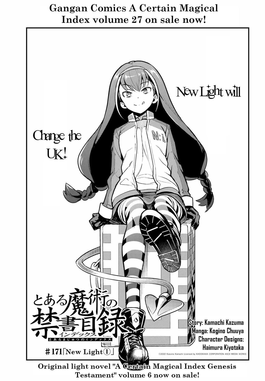 Toaru Majutsu no Index Chap 171 - Next Chap 172