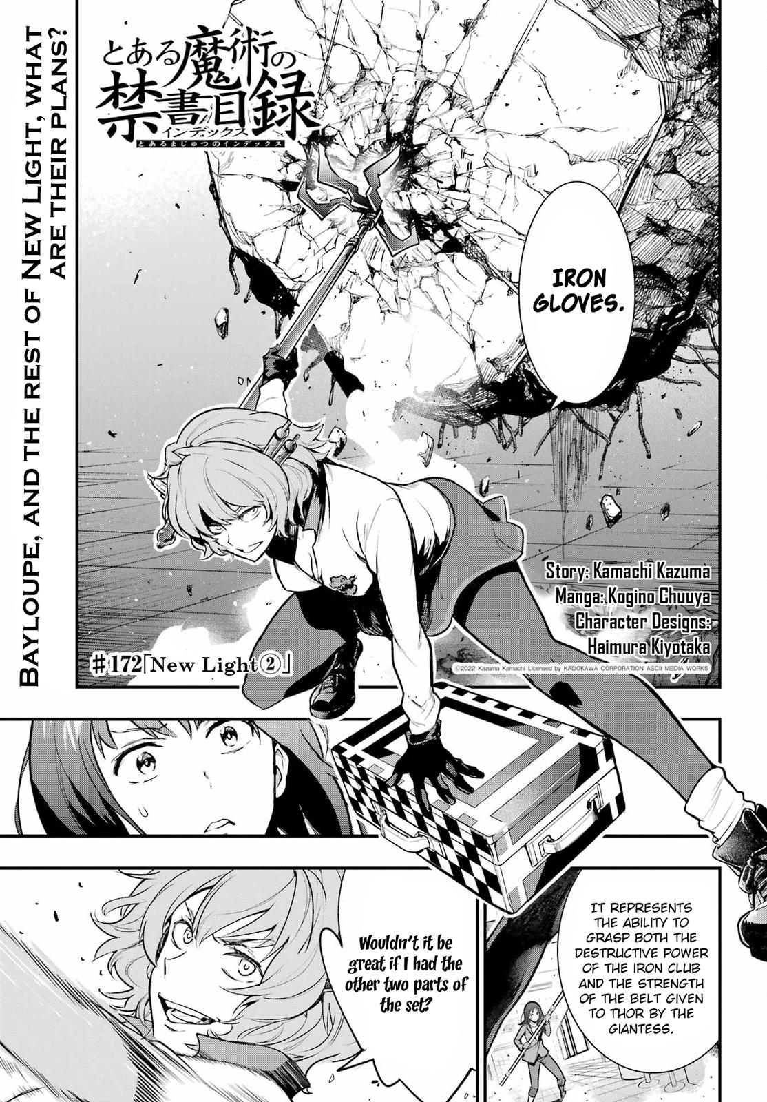 Toaru Majutsu no Index Chap 172 - Next Chap 173