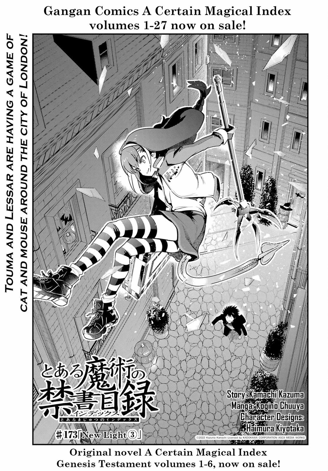 Toaru Majutsu no Index Chap 173 - Next Chap 174