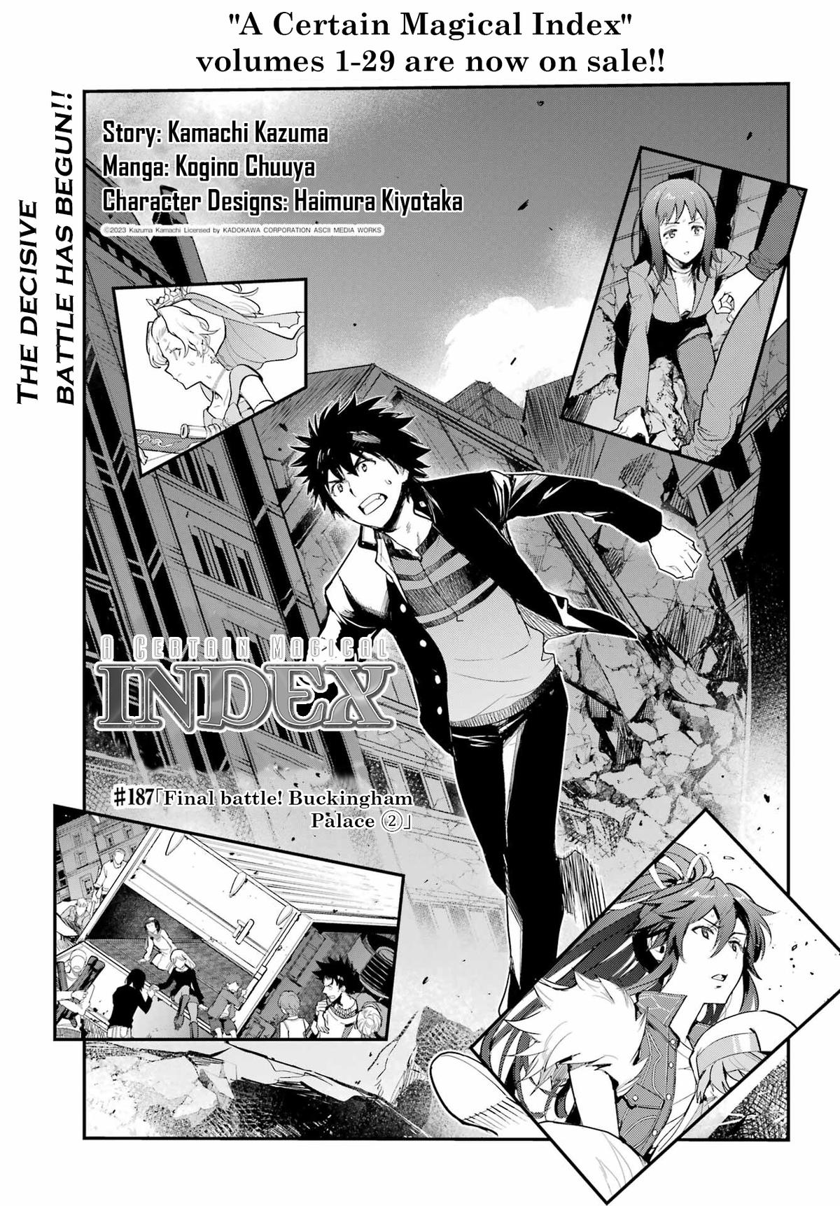 Toaru Majutsu no Index Chap 187 - Next Chap 188