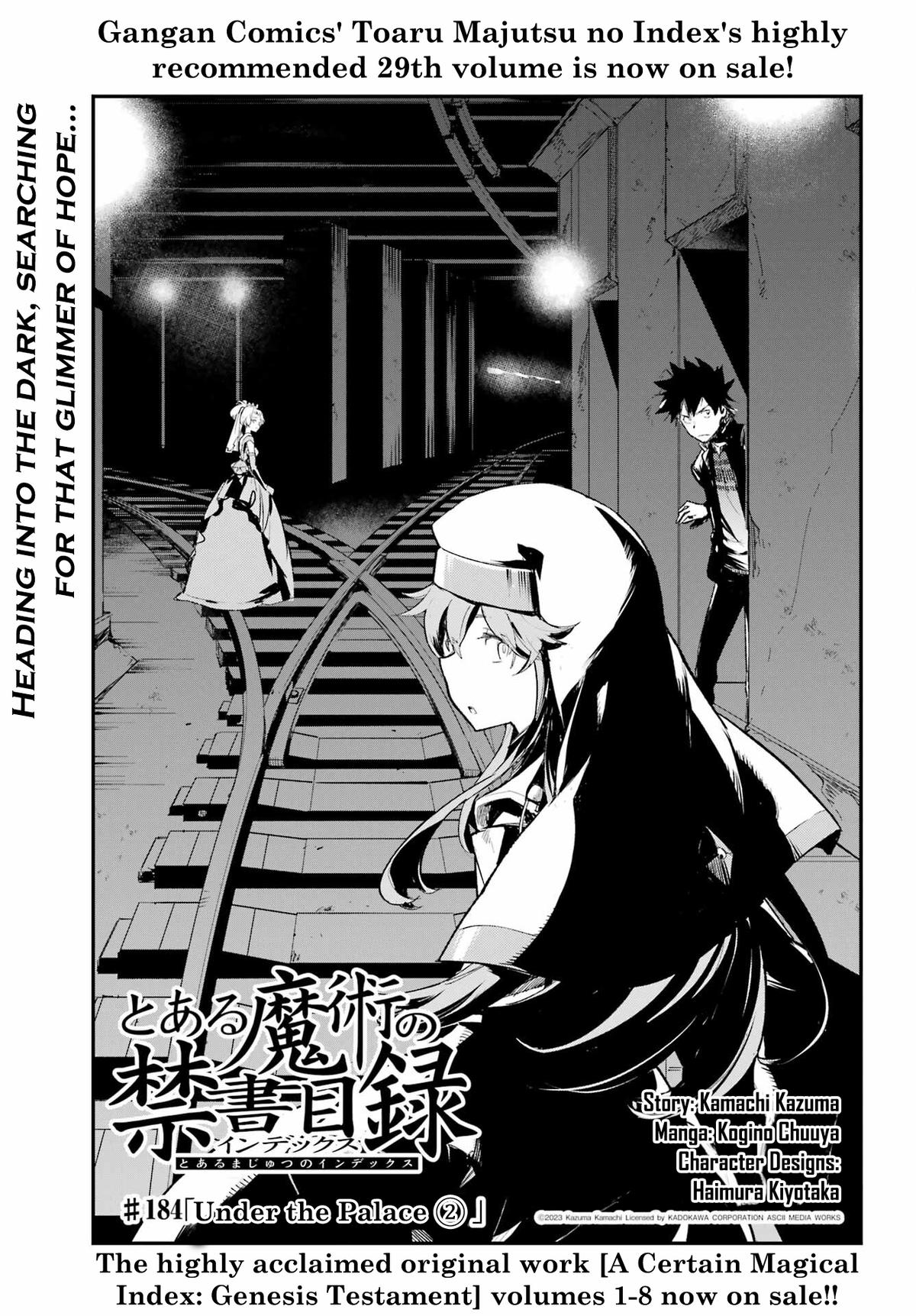 Toaru Majutsu no Index Chap 184 - Next Chap 185