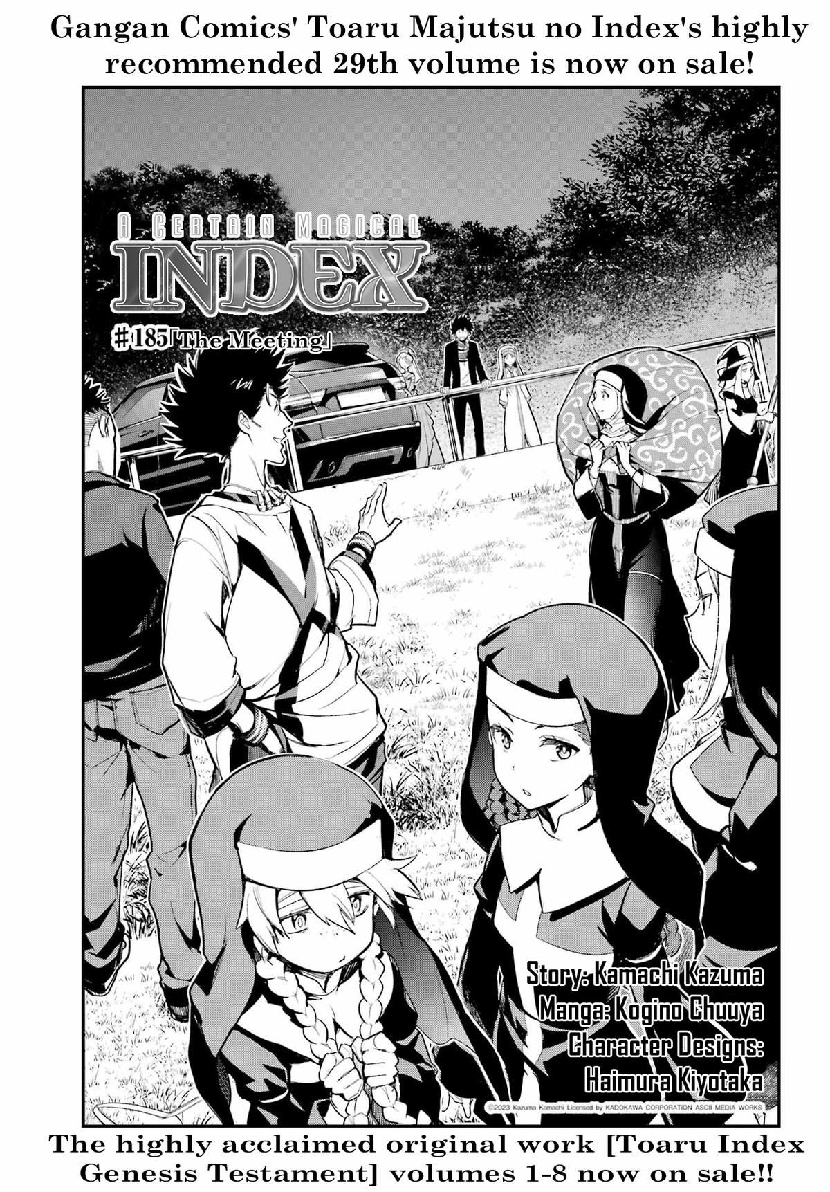 Toaru Majutsu no Index Chap 185 - Next Chap 186