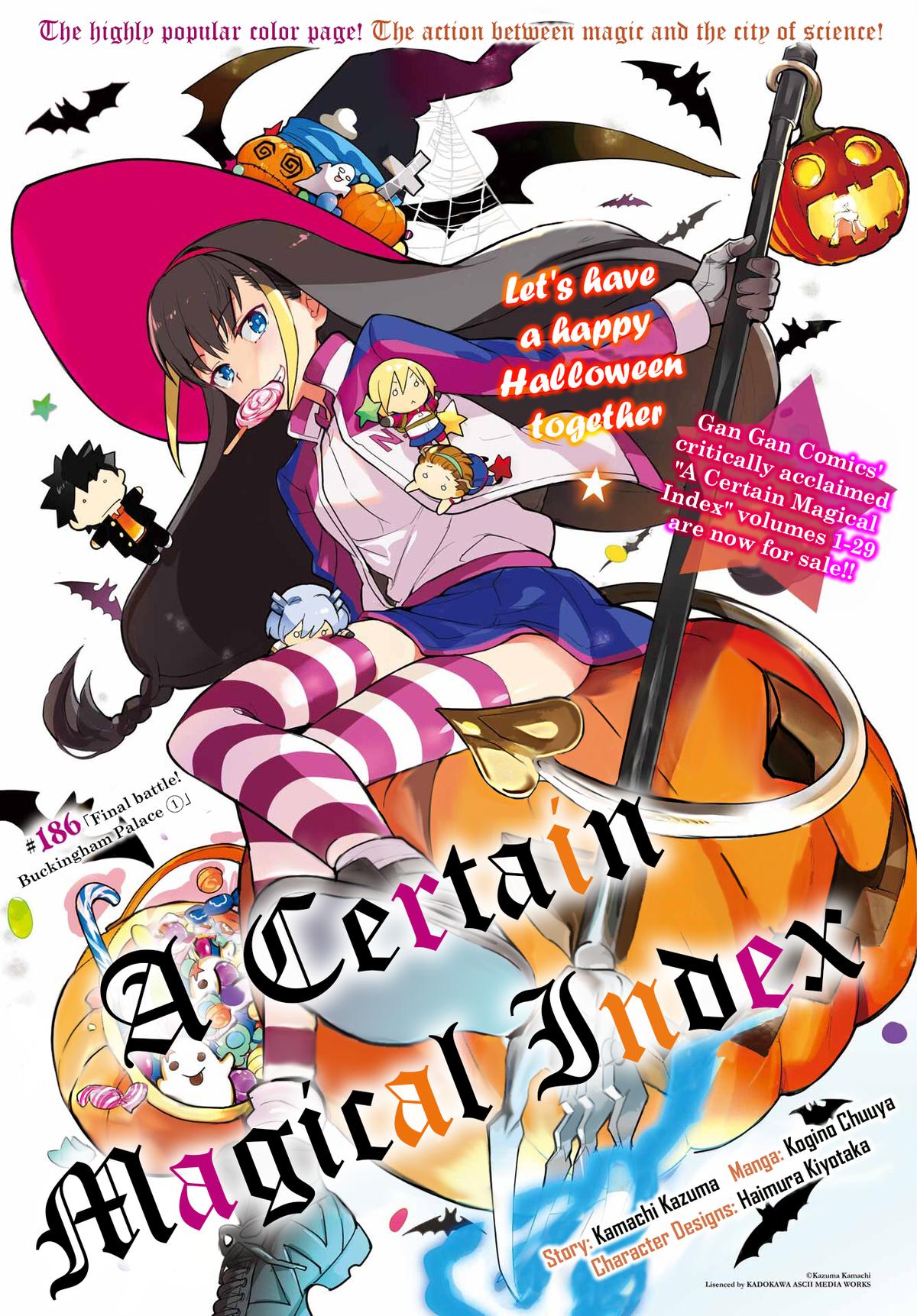 Toaru Majutsu no Index Chap 186 - Next Chap 187