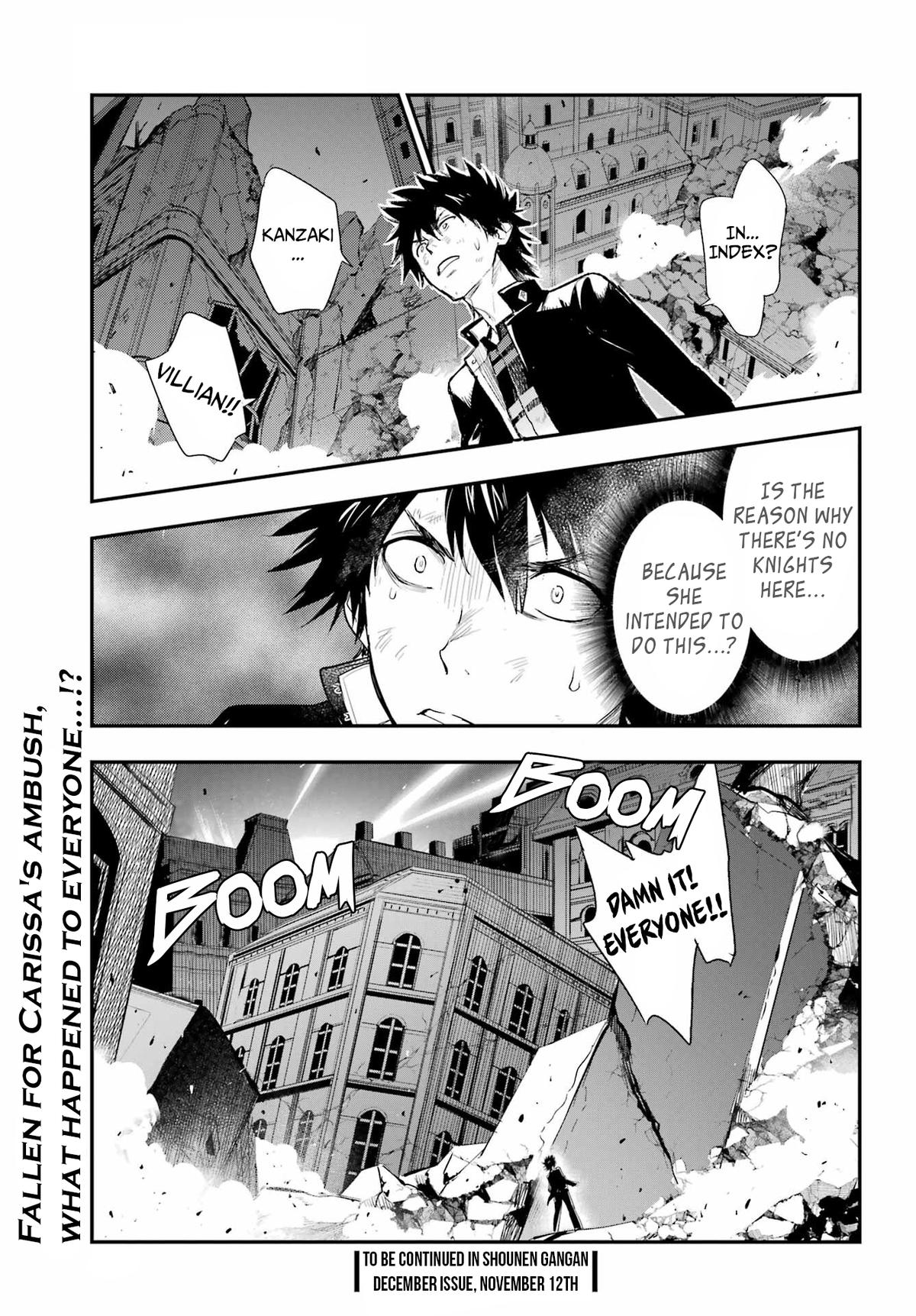 Toaru Majutsu no Index Chap 186 - Next Chap 187