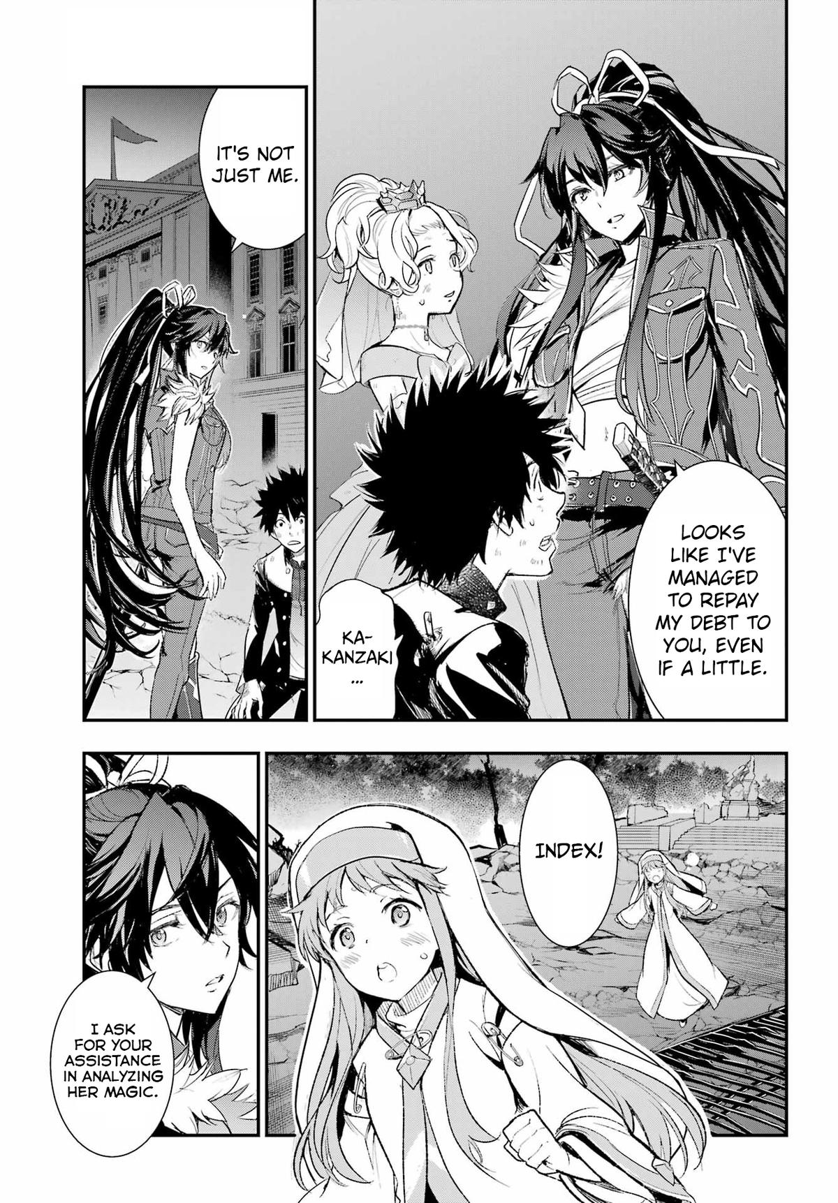 Toaru Majutsu no Index Chap 188 - Next Chap 189