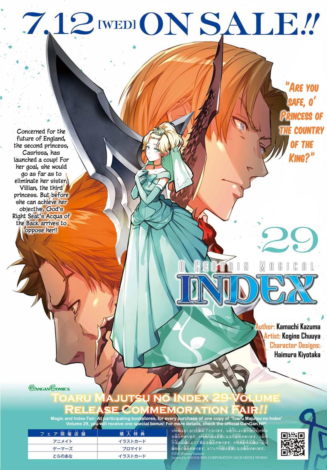 Toaru Majutsu no Index Chap 183 - Next Chap 184
