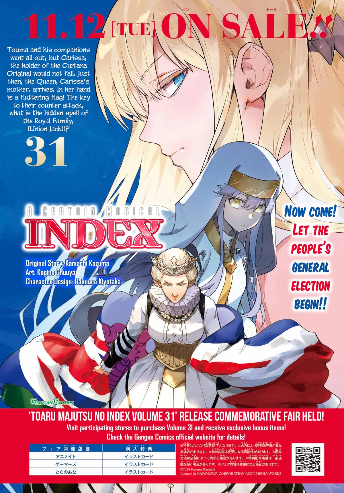 Toaru Majutsu no Index Chap 198 - Next Chap 199