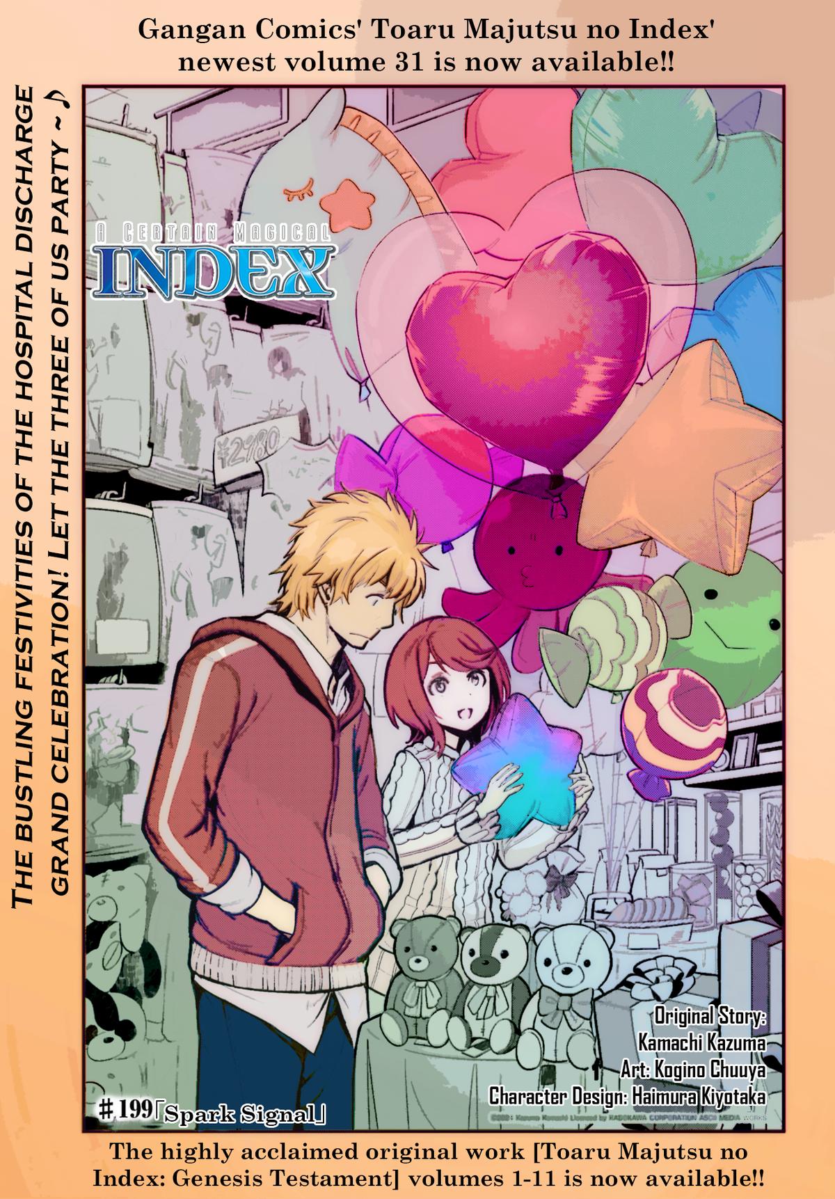 Toaru Majutsu no Index Chap 199 - Next Chap 200