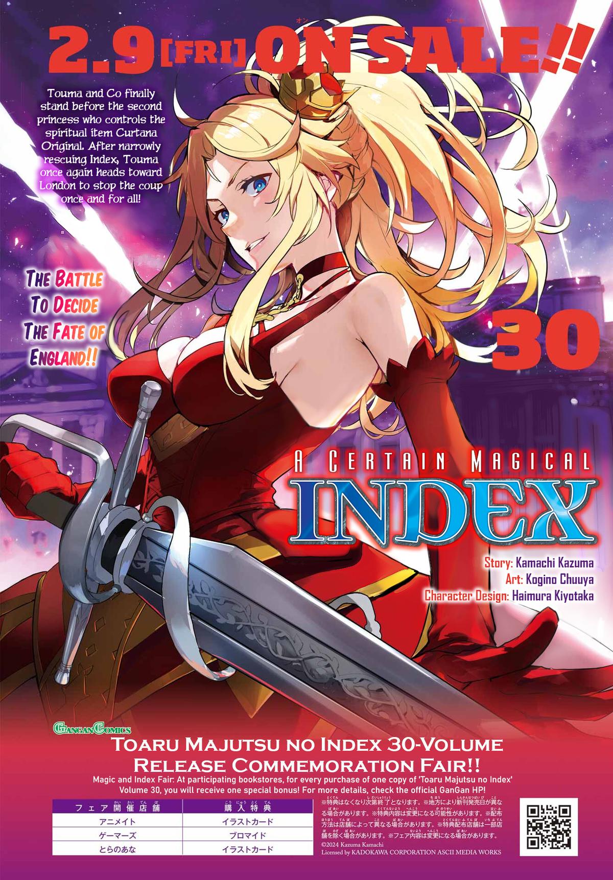 Toaru Majutsu no Index Chap 190 - Next Chap 191
