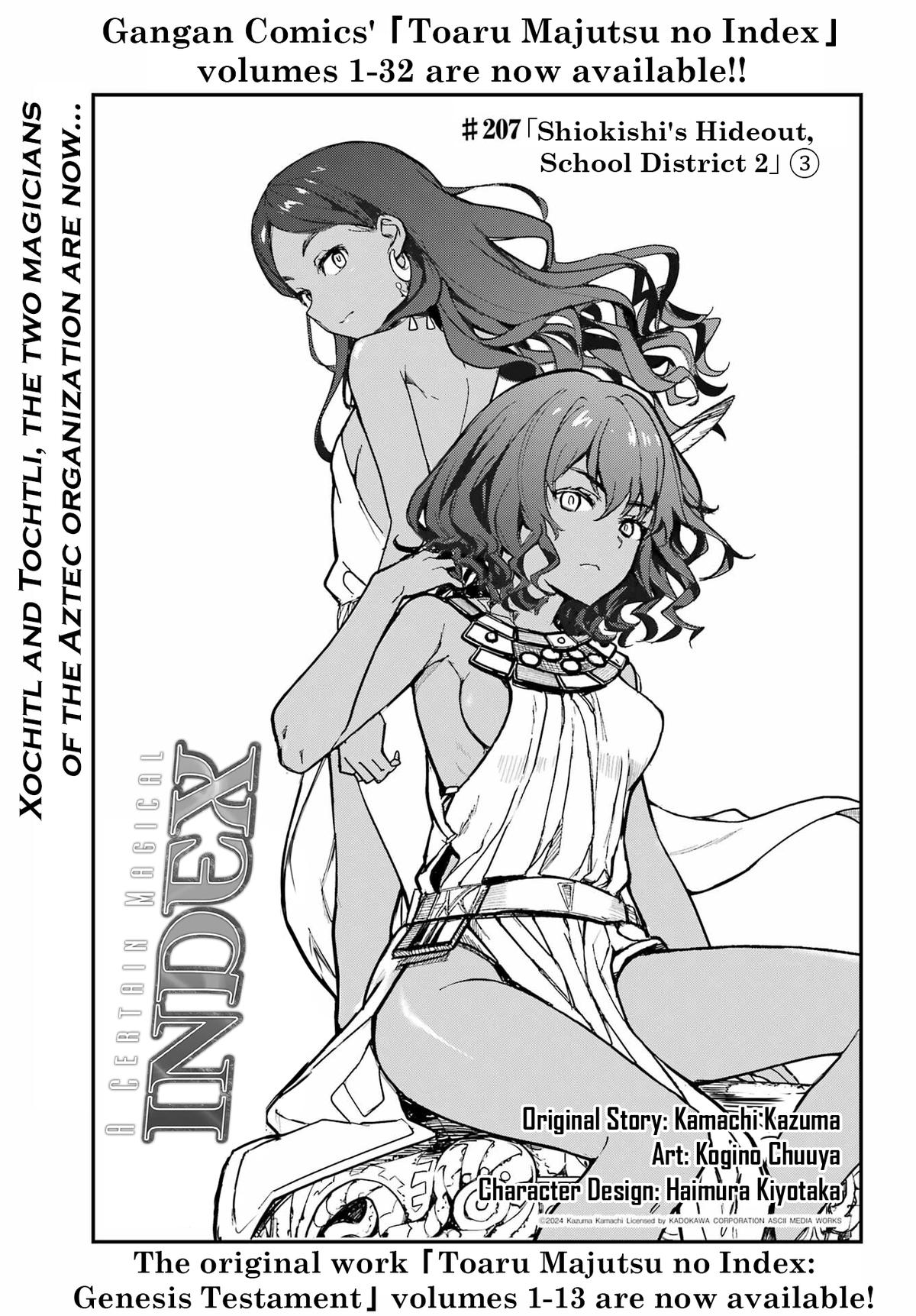 Toaru Majutsu no Index Chap 207 - Next Chap 208