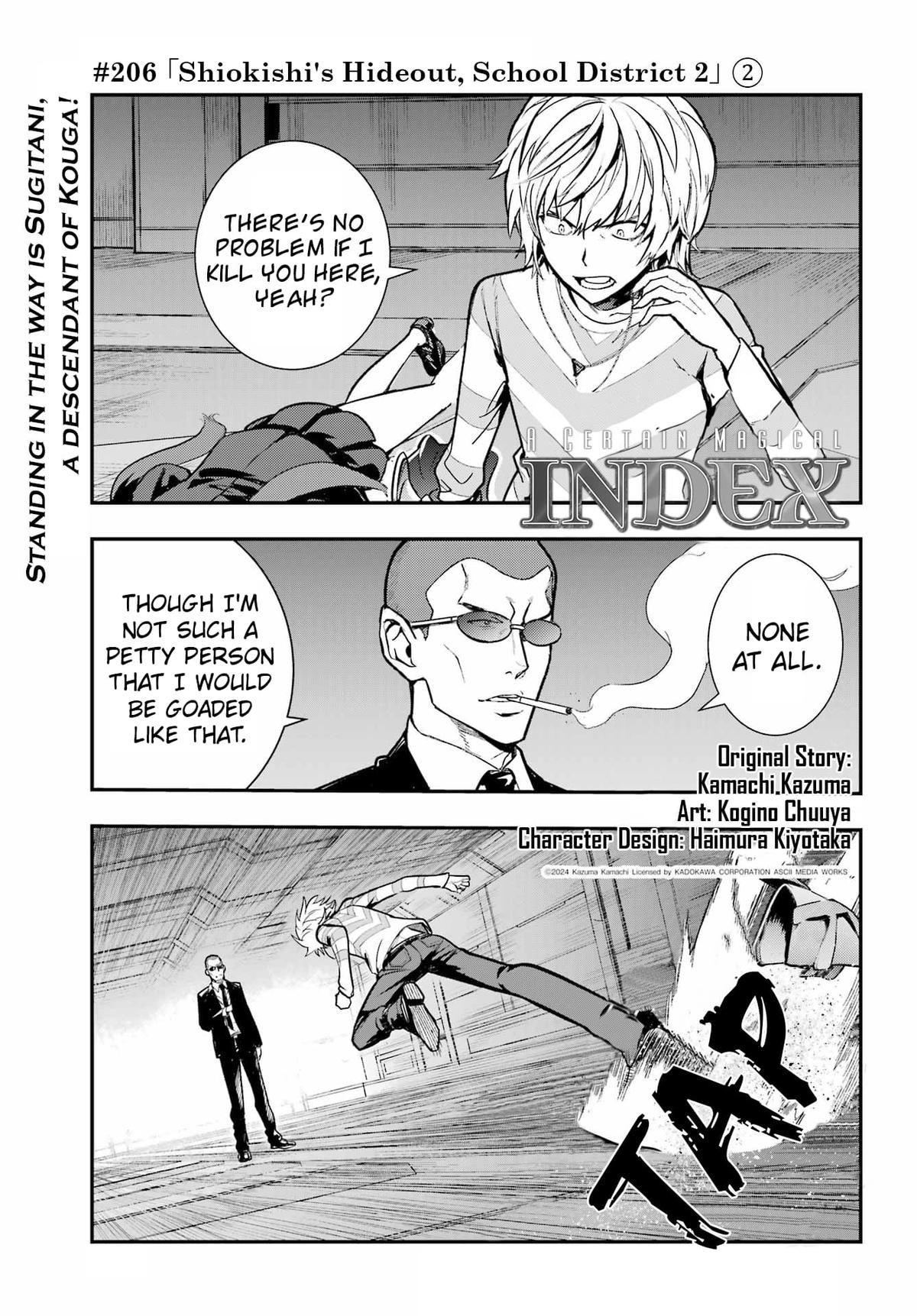 Toaru Majutsu no Index Chap 206 - Next Chap 207