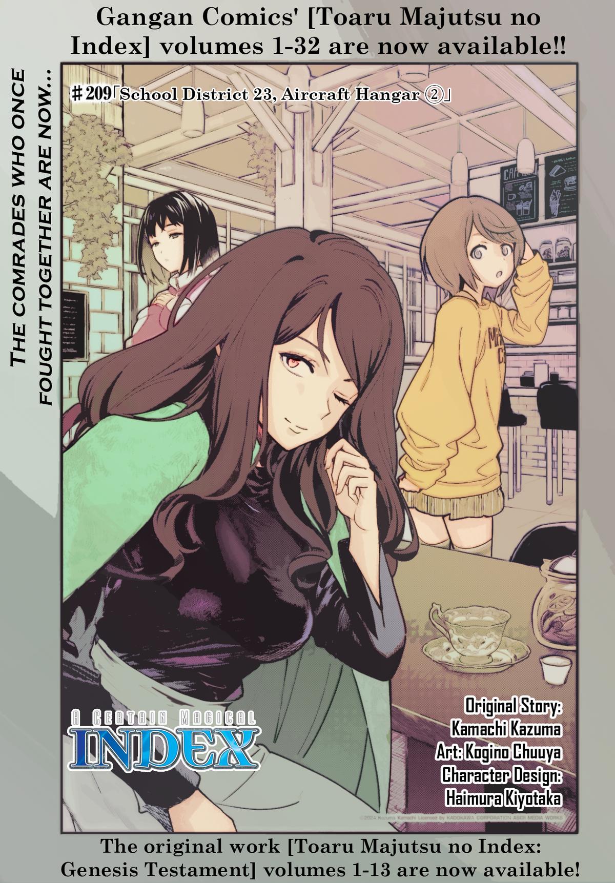 Toaru Majutsu no Index Chap 209 - Next Chap 210