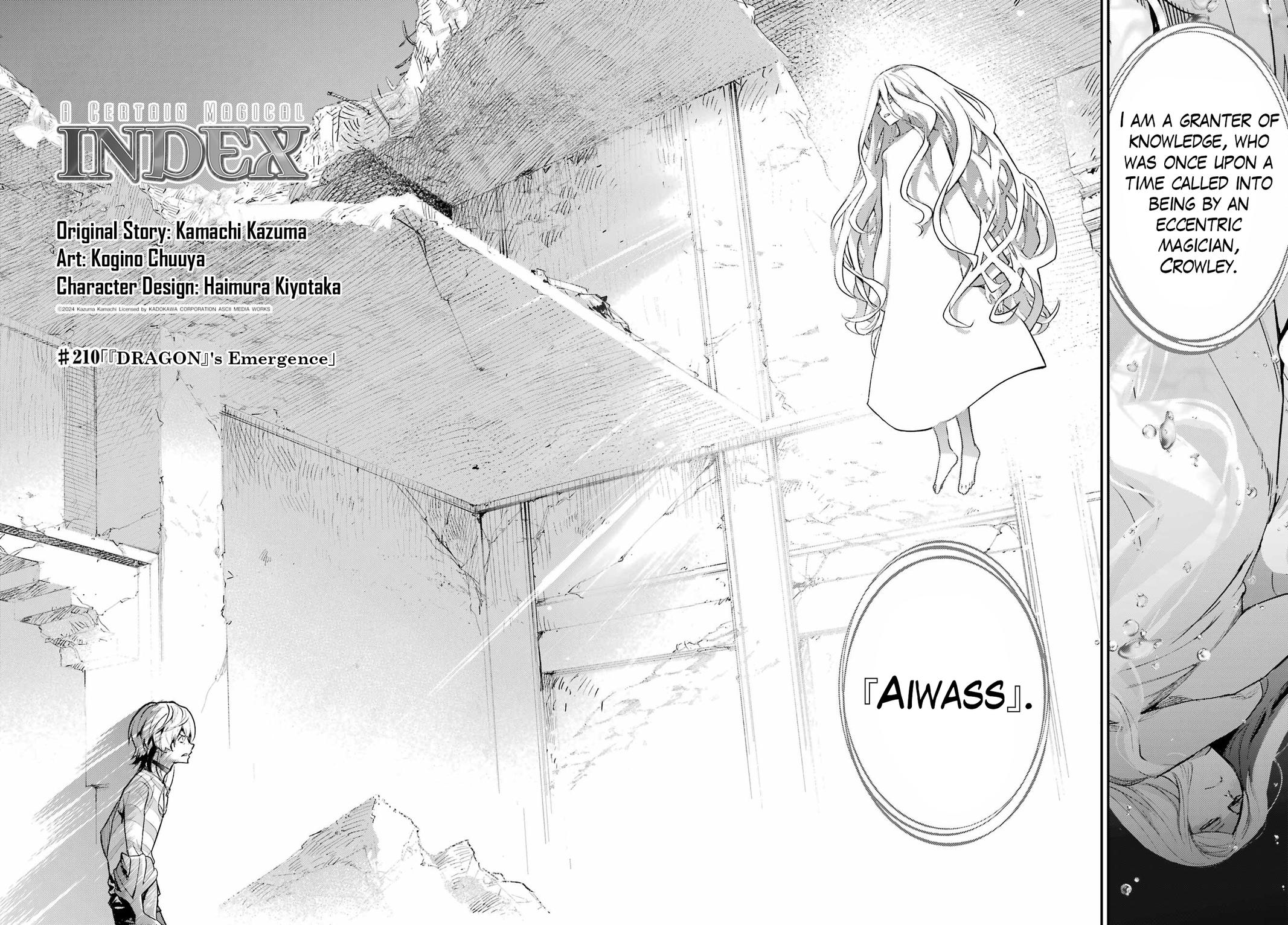 Toaru Majutsu no Index Chap 210 - Next Chap 211