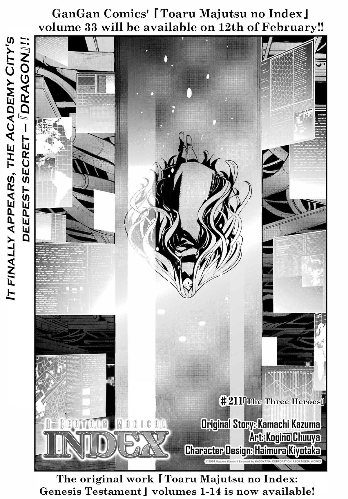Toaru Majutsu no Index Chap 211 - Next Chap 212
