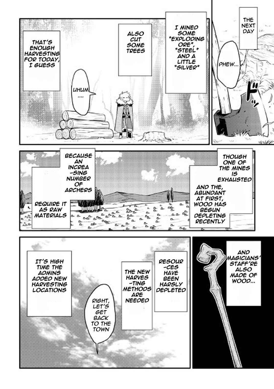 Toaru Ossan no VRMMO Katsudouki Chap 24 - Next Chap 25