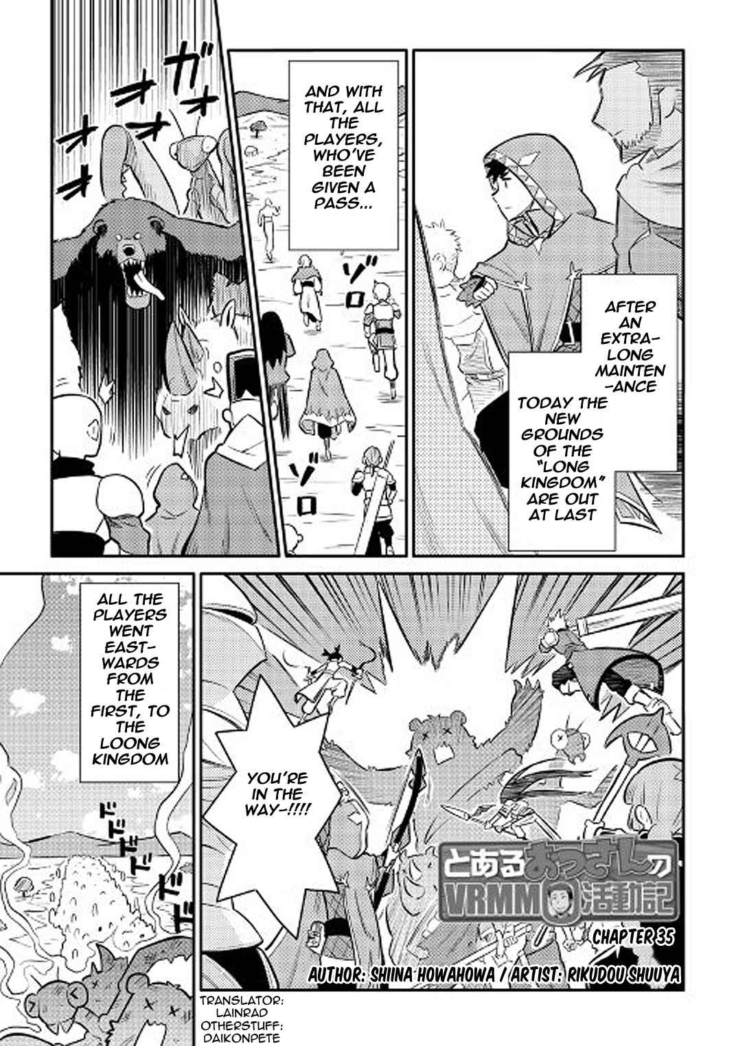 Toaru Ossan no VRMMO Katsudouki Chap 35 - Next Chap 36