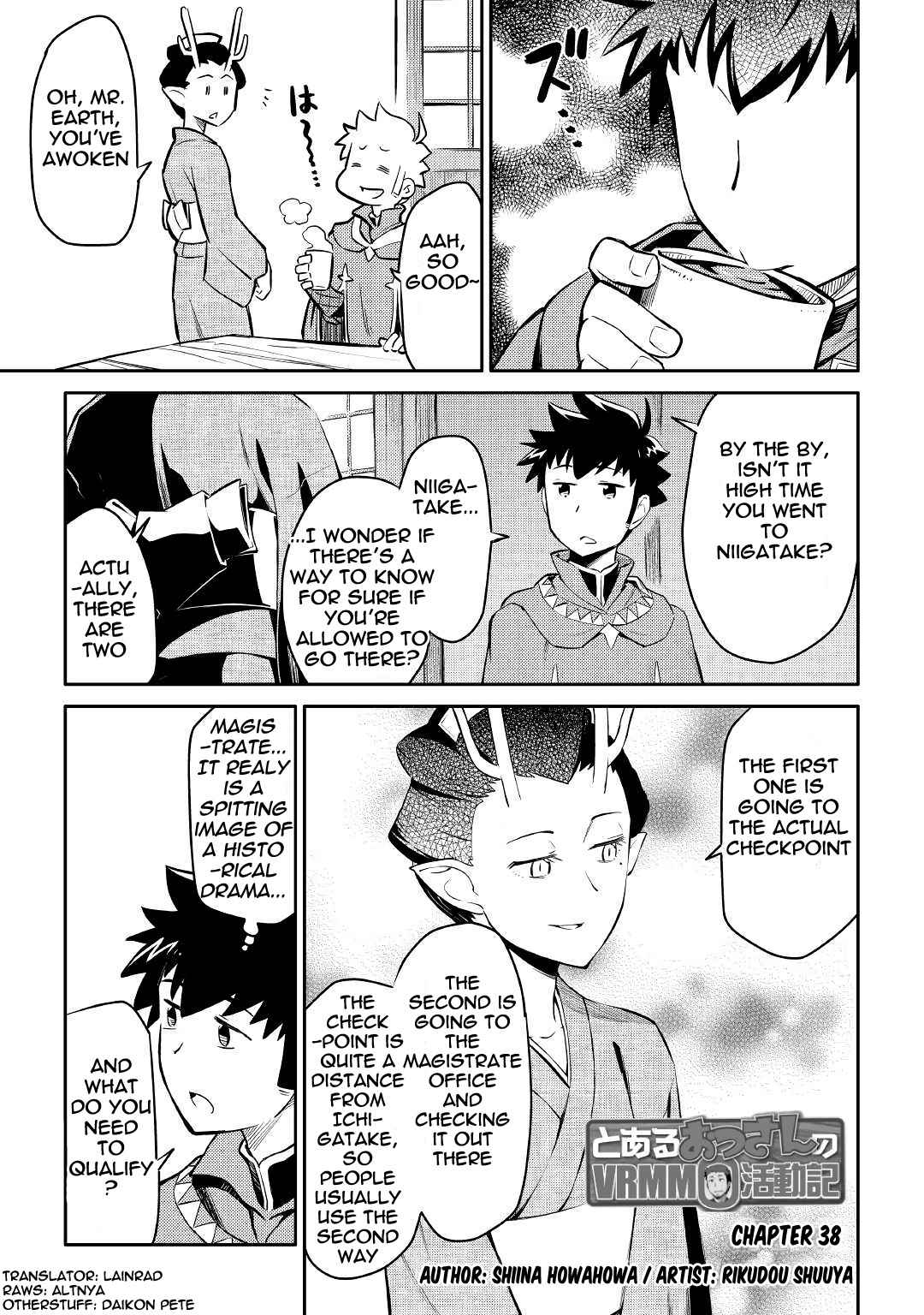 Toaru Ossan no VRMMO Katsudouki Chap 38 - Next Chap 39