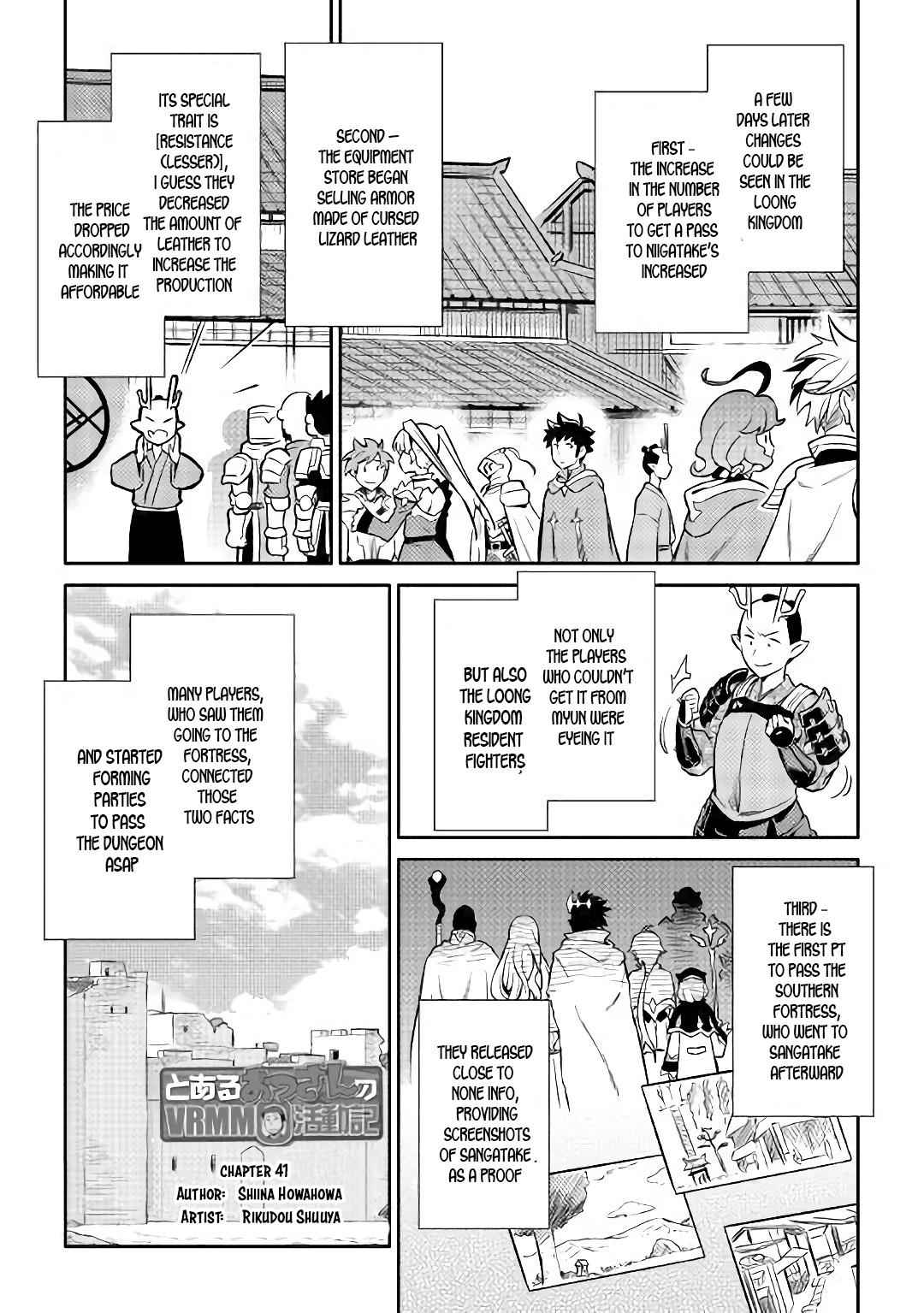 Toaru Ossan no VRMMO Katsudouki Chap 41 - Next Chap 42