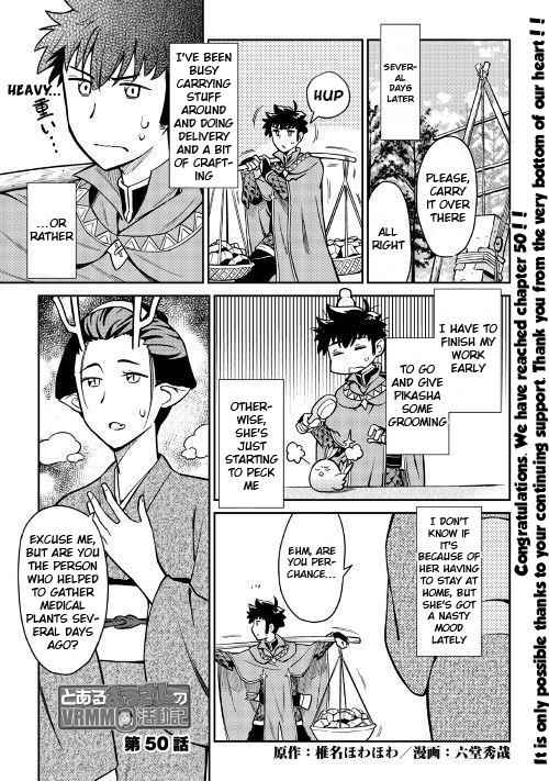 Toaru Ossan no VRMMO Katsudouki Chap 50 - Next Chap 51