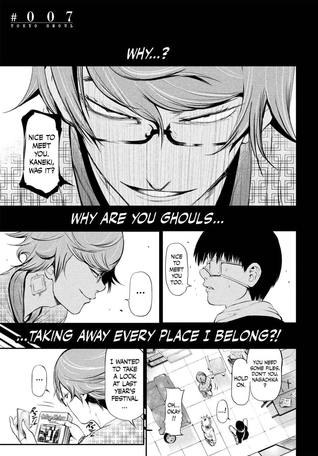 Tokyo Ghoul Chap 7 - Next Chap 8