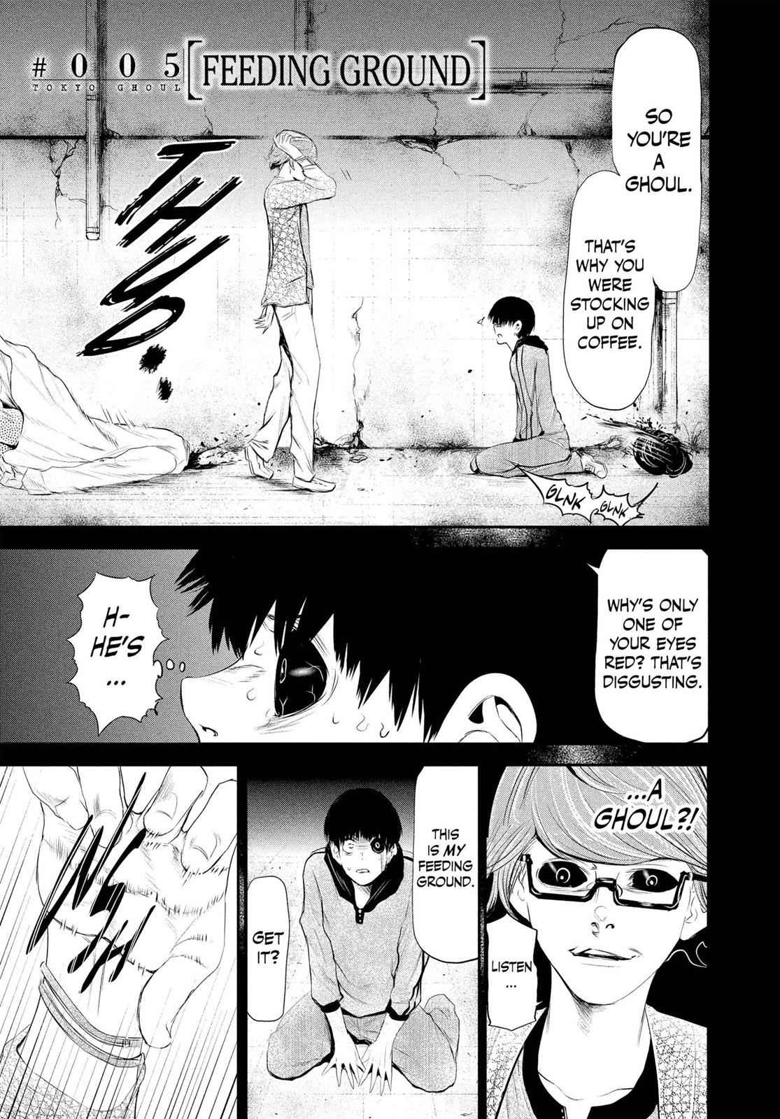 Tokyo Ghoul Chap 5 - Next Chap 6
