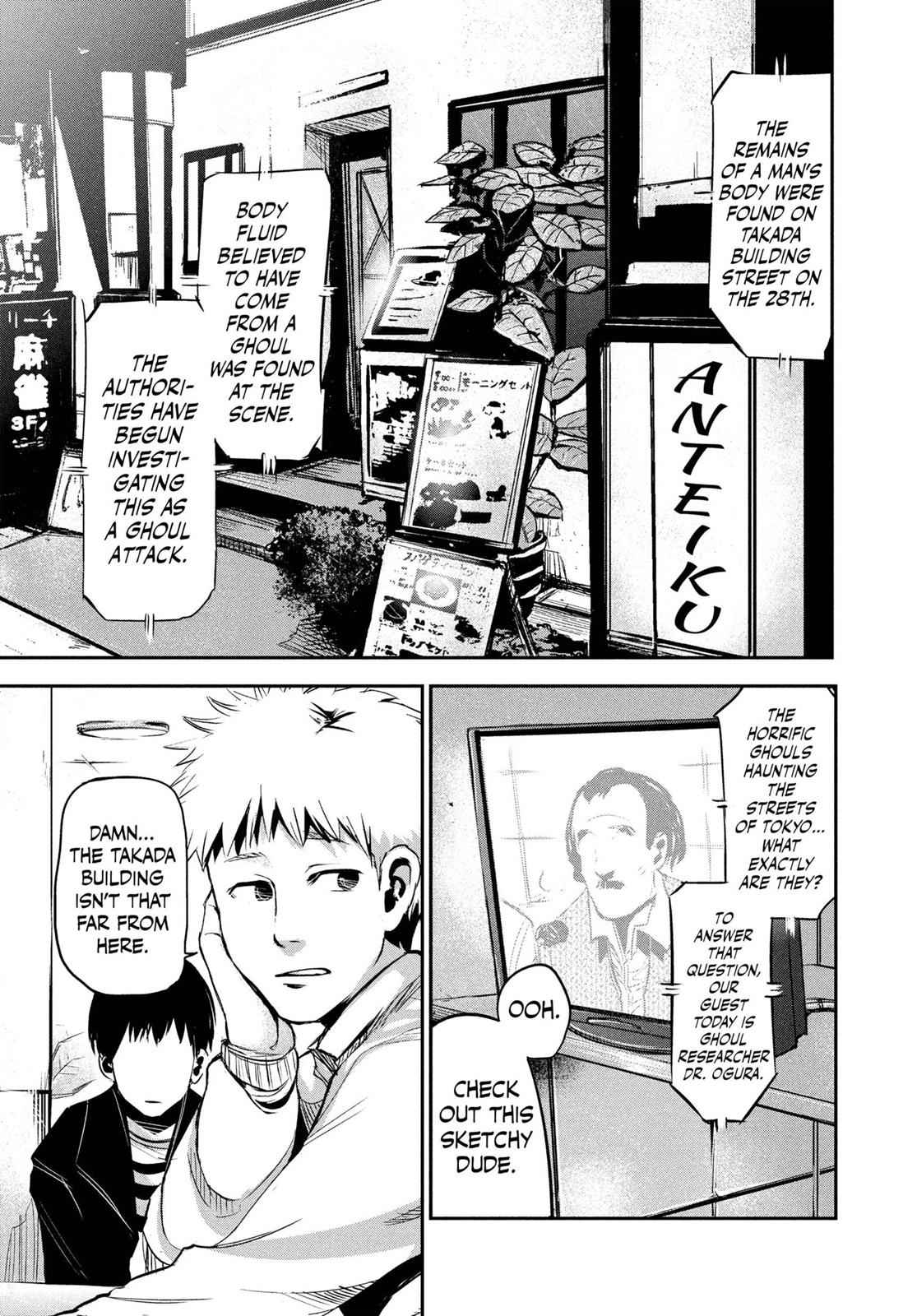 Tokyo Ghoul Chap 1 - Next Chap 2
