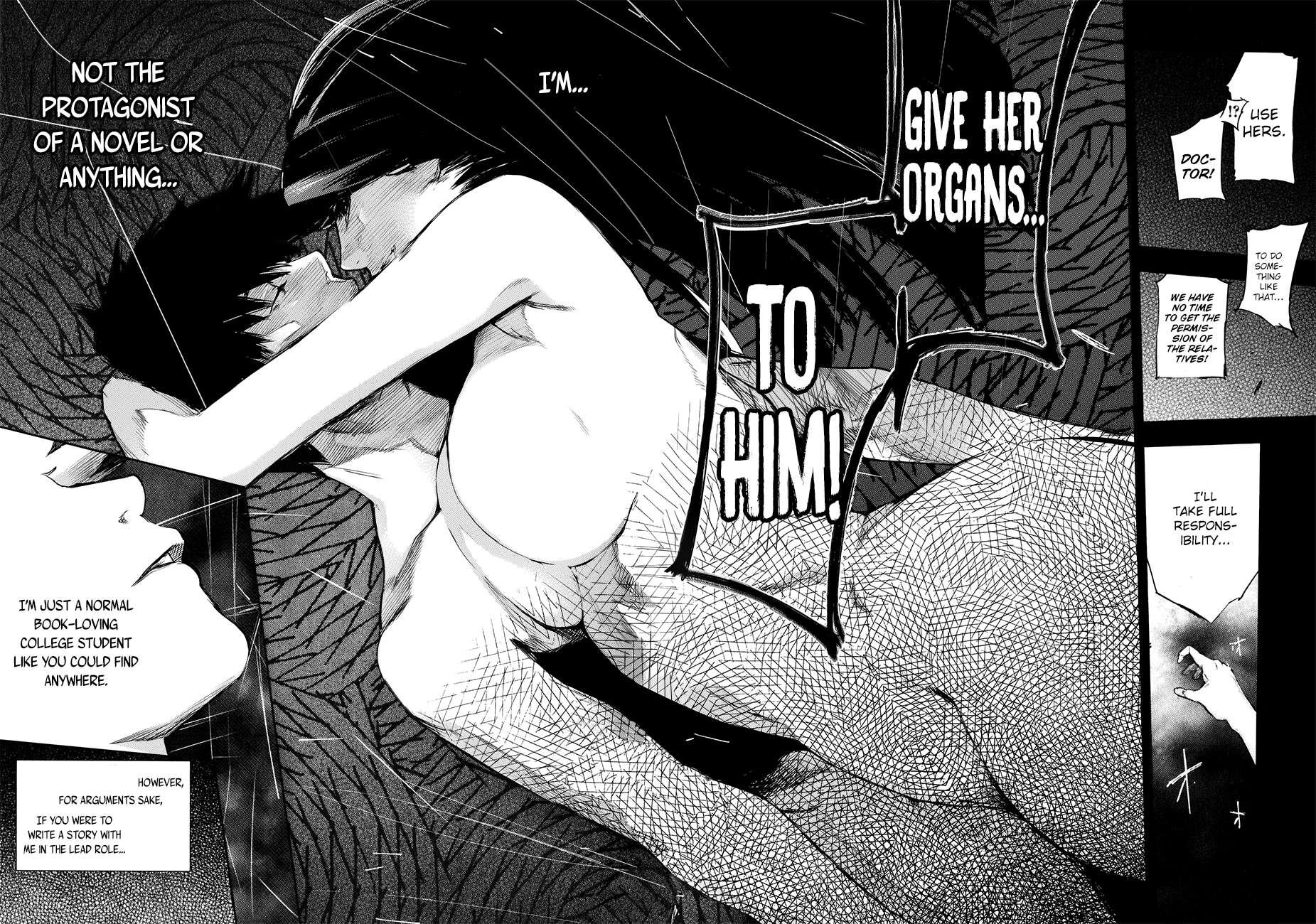 Tokyo Ghoul Chap 1.5 - Next Chap 2.5
