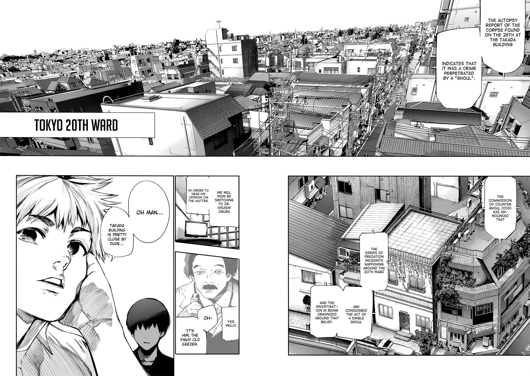 Tokyo Ghoul Chap 1.5 - Next Chap 2.5