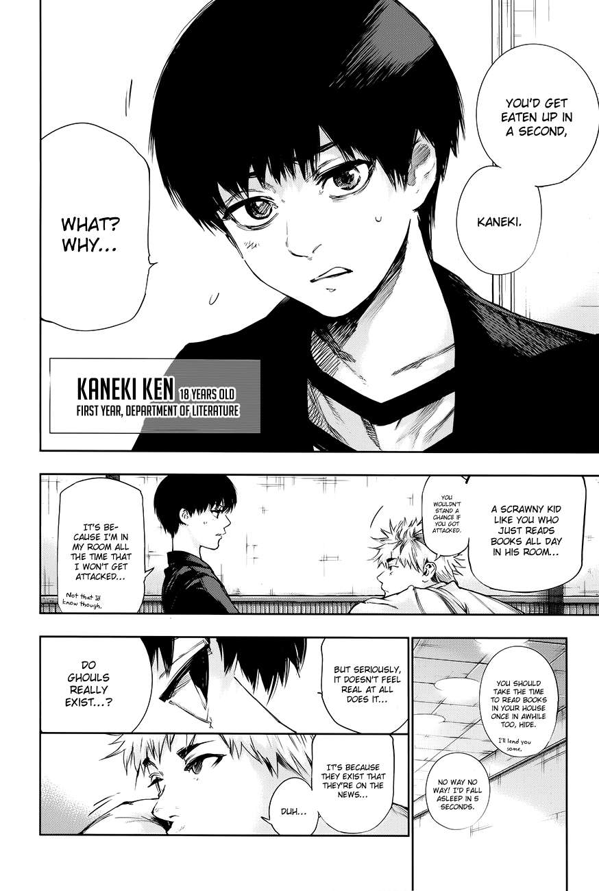 Tokyo Ghoul Chap 1.5 - Next Chap 2.5