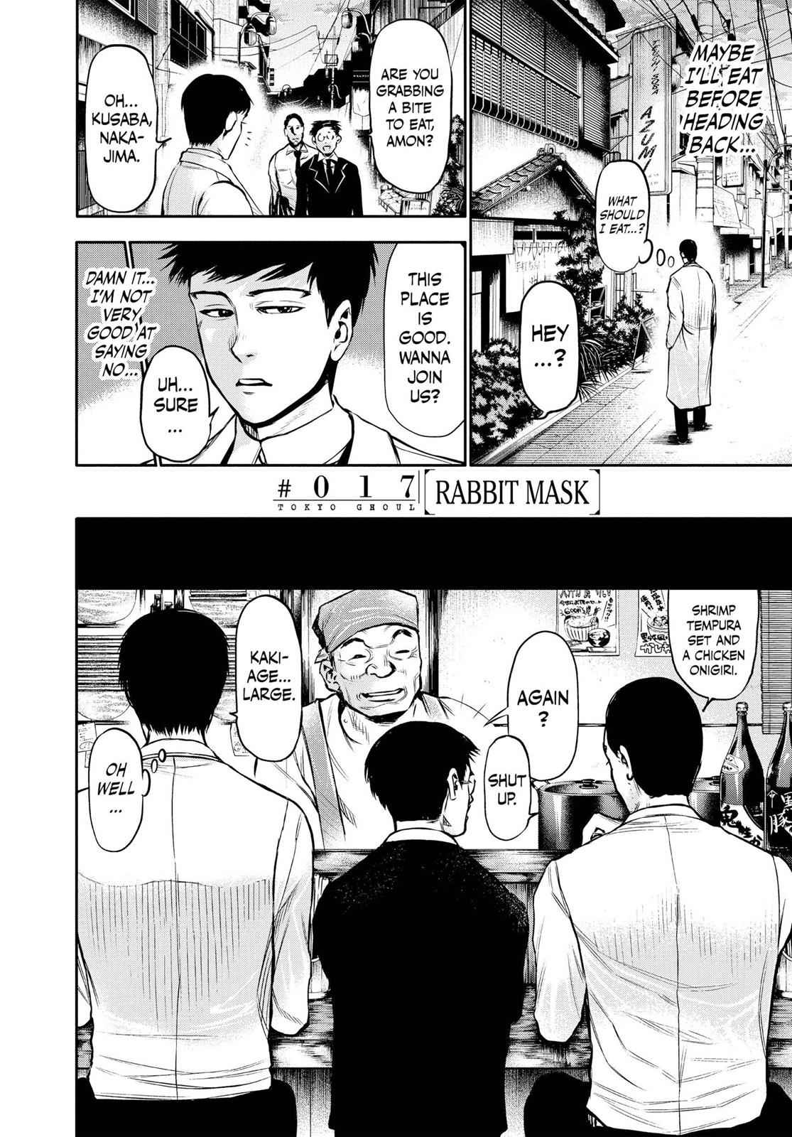 Tokyo Ghoul Chap 17 - Next Chap 18
