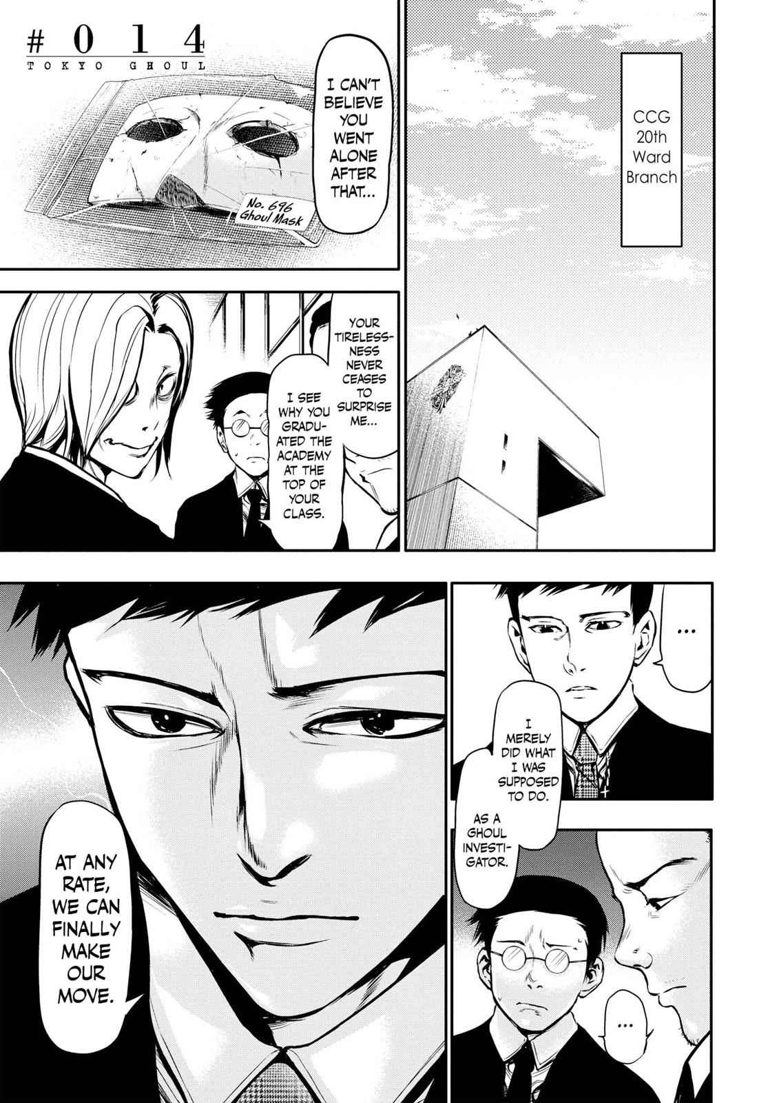 Tokyo Ghoul Chap 14 - Next Chap 15