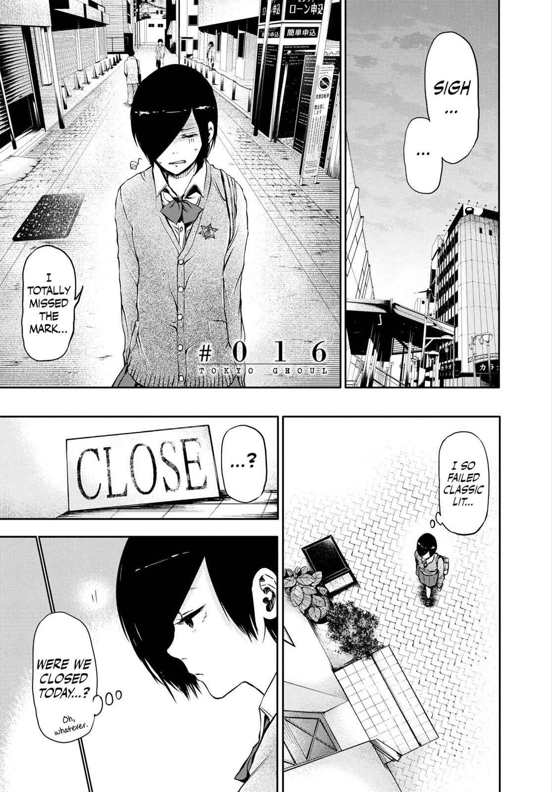 Tokyo Ghoul Chap 16 - Next Chap 17