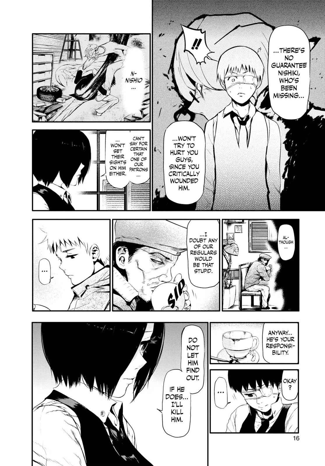 Tokyo Ghoul Chap 10 - Next Chap 11