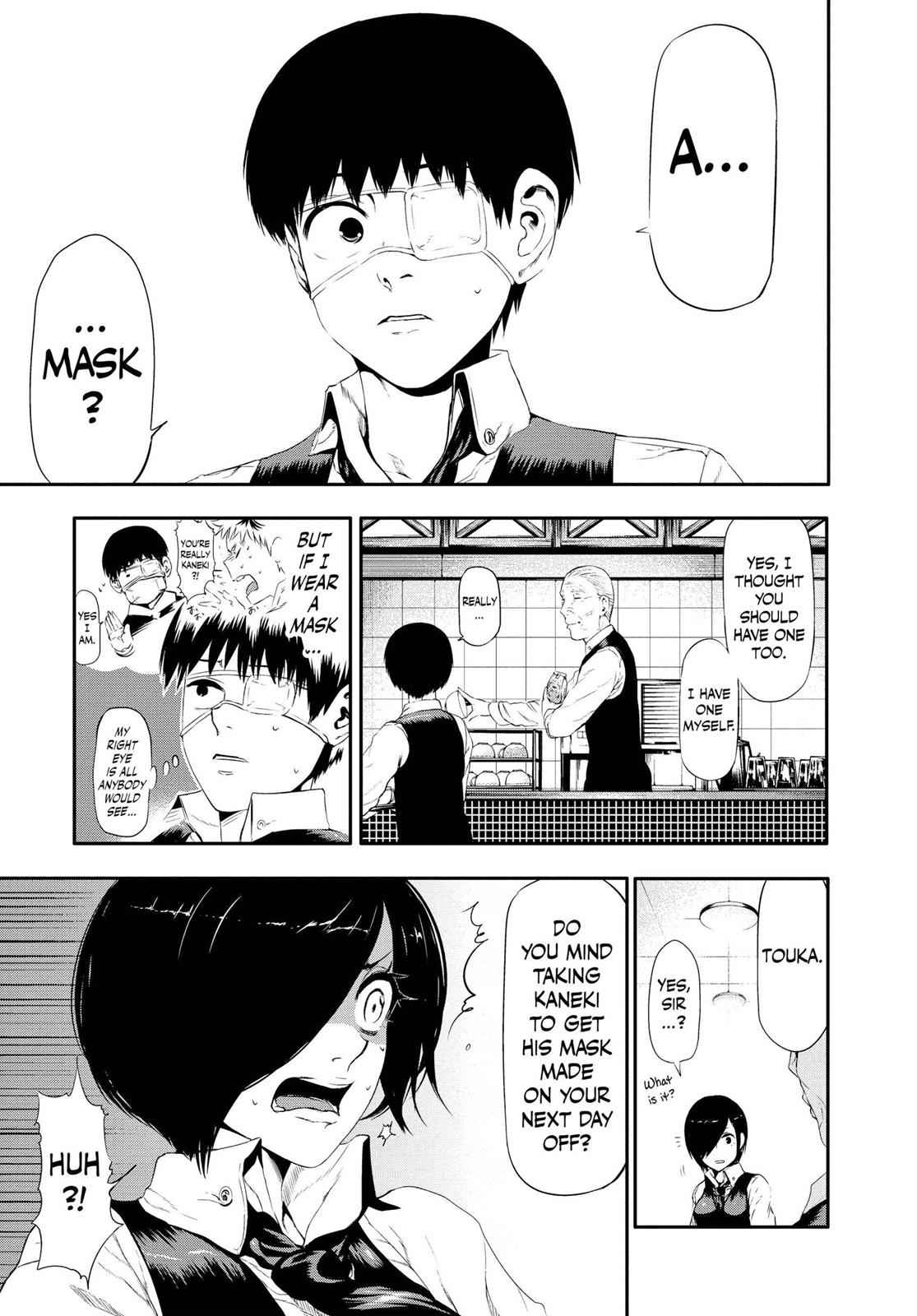 Tokyo Ghoul Chap 11 - Next Chap 12