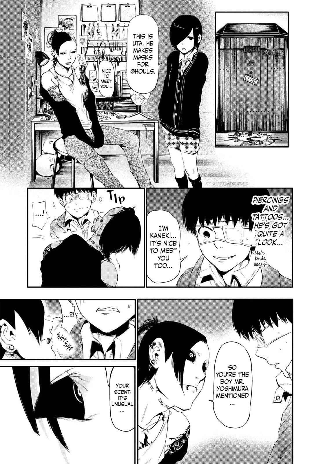 Tokyo Ghoul Chap 11 - Next Chap 12