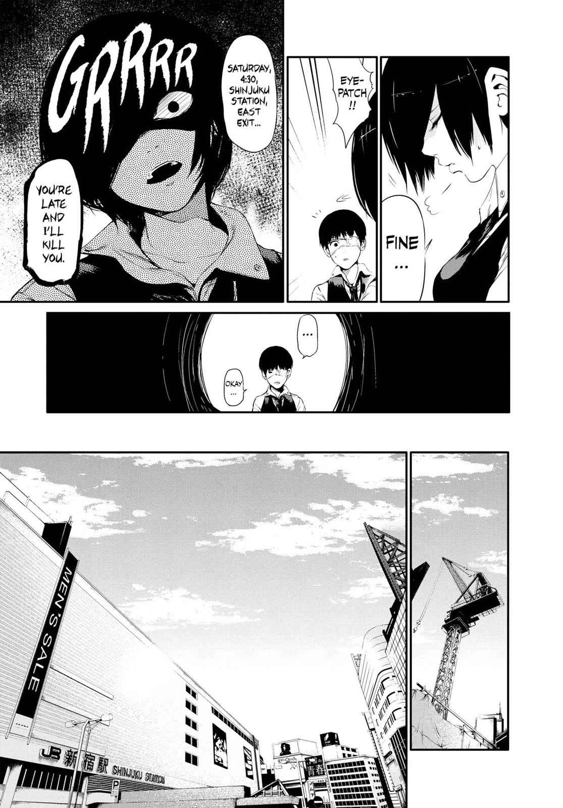 Tokyo Ghoul Chap 11 - Next Chap 12