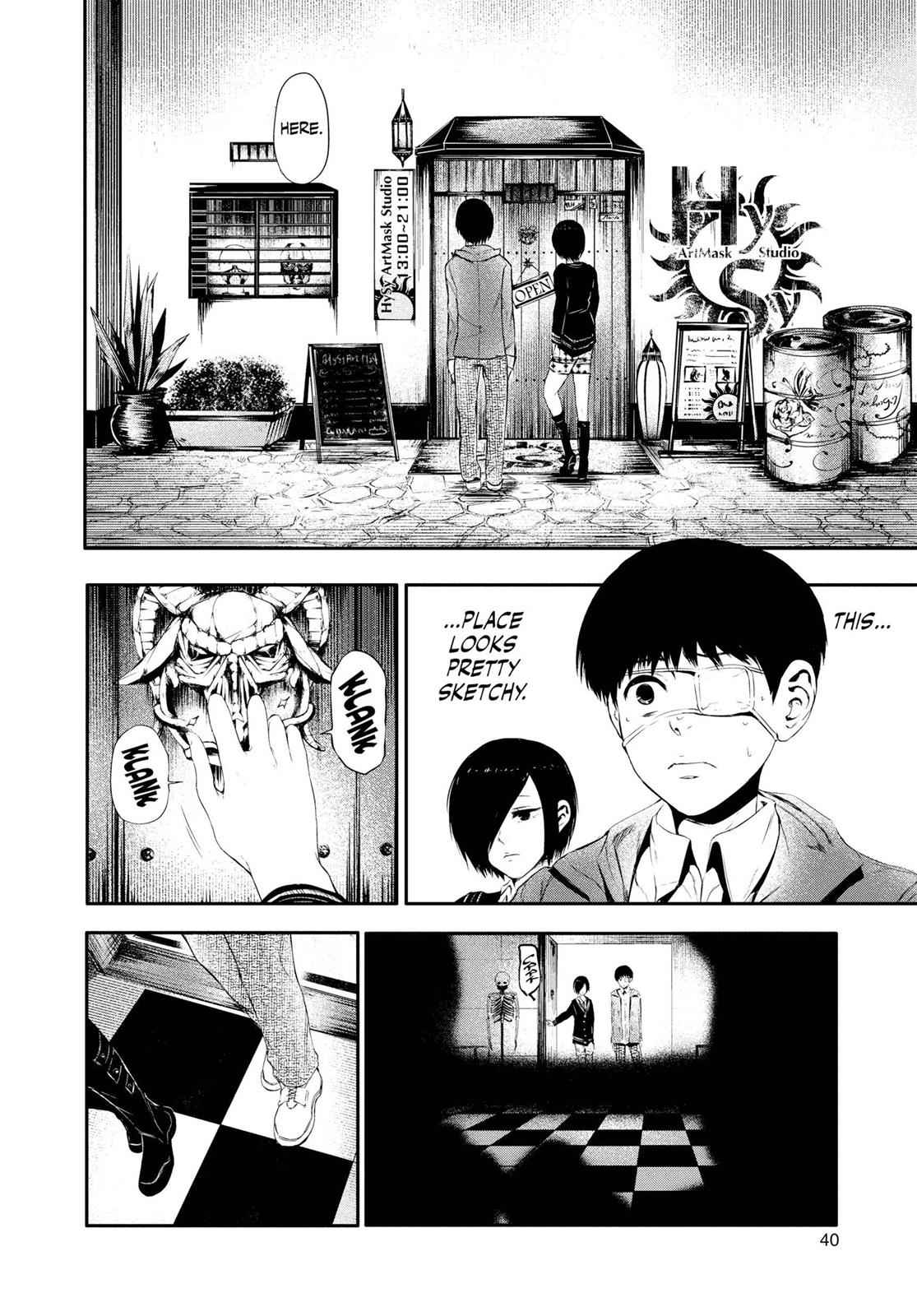 Tokyo Ghoul Chap 11 - Next Chap 12