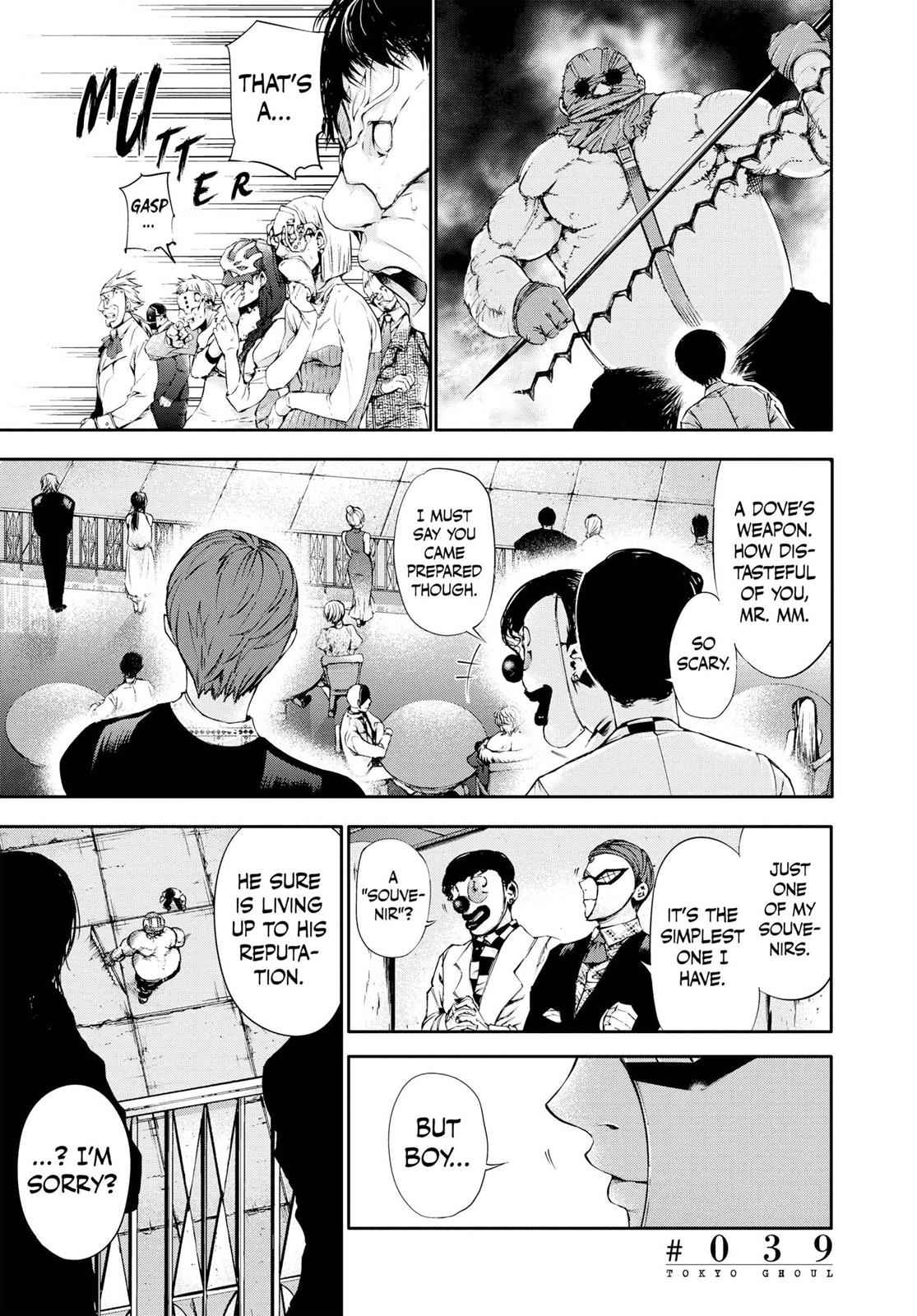 Tokyo Ghoul Chap 39 - Next Chap 40