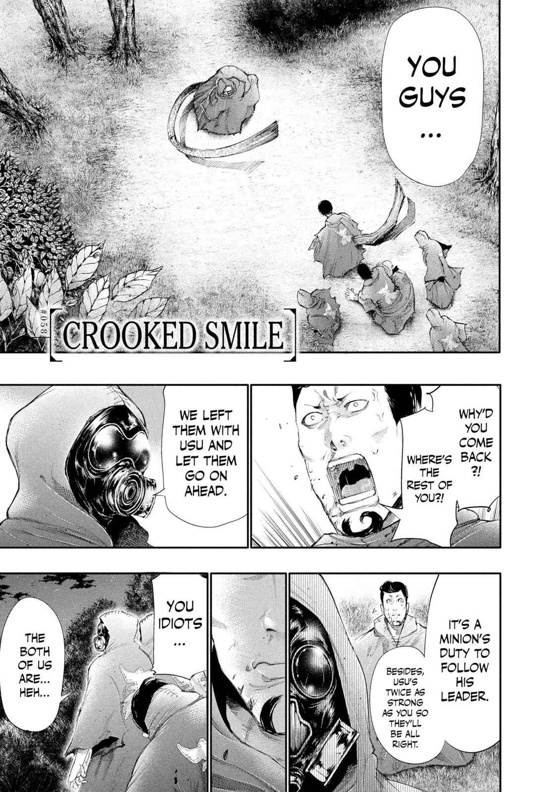 Tokyo Ghoul Chap 58 - Next Chap 59