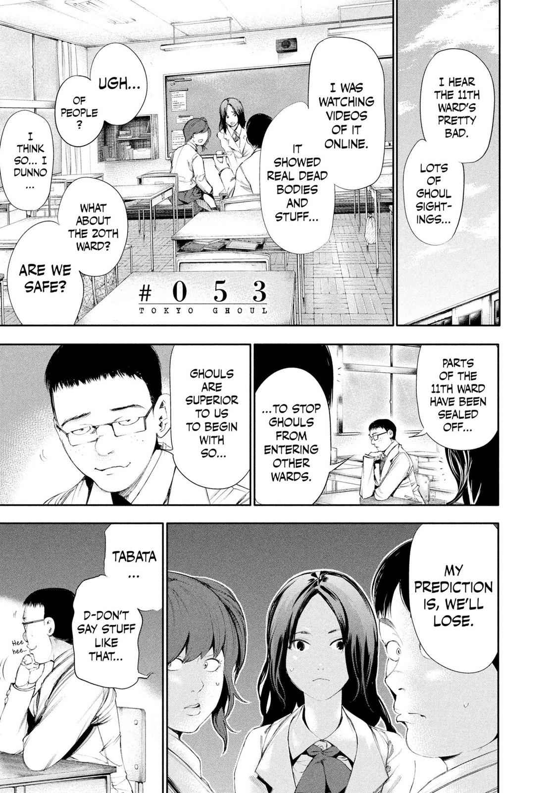 Tokyo Ghoul Chap 53 - Next Chap 54