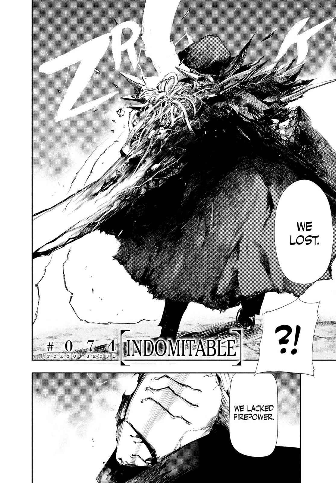 Tokyo Ghoul Chap 74 - Next Chap 75