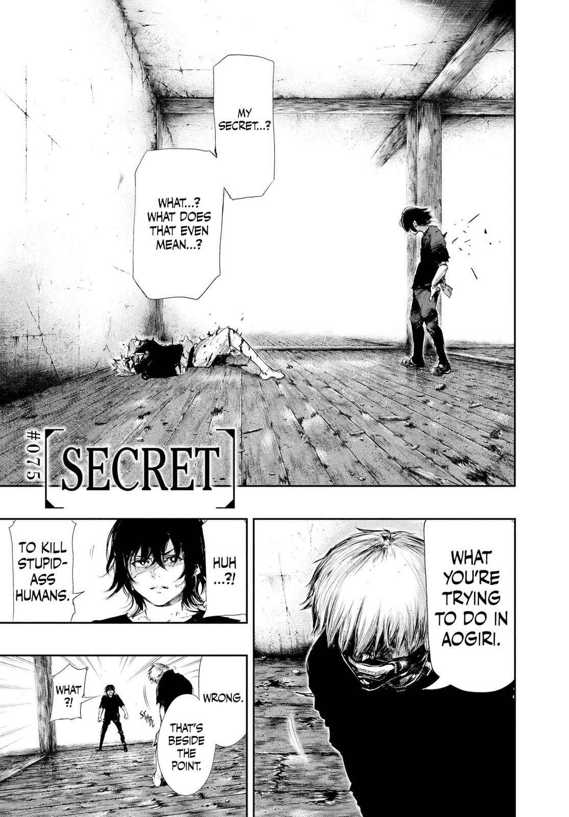 Tokyo Ghoul Chap 75 - Next Chap 76