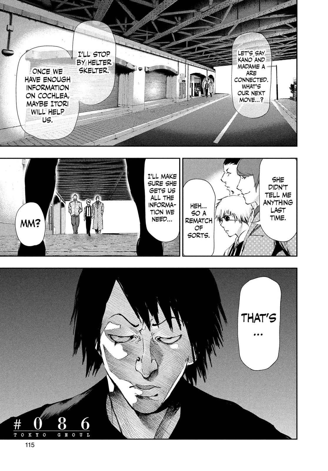 Tokyo Ghoul Chap 86 - Next Chap 87