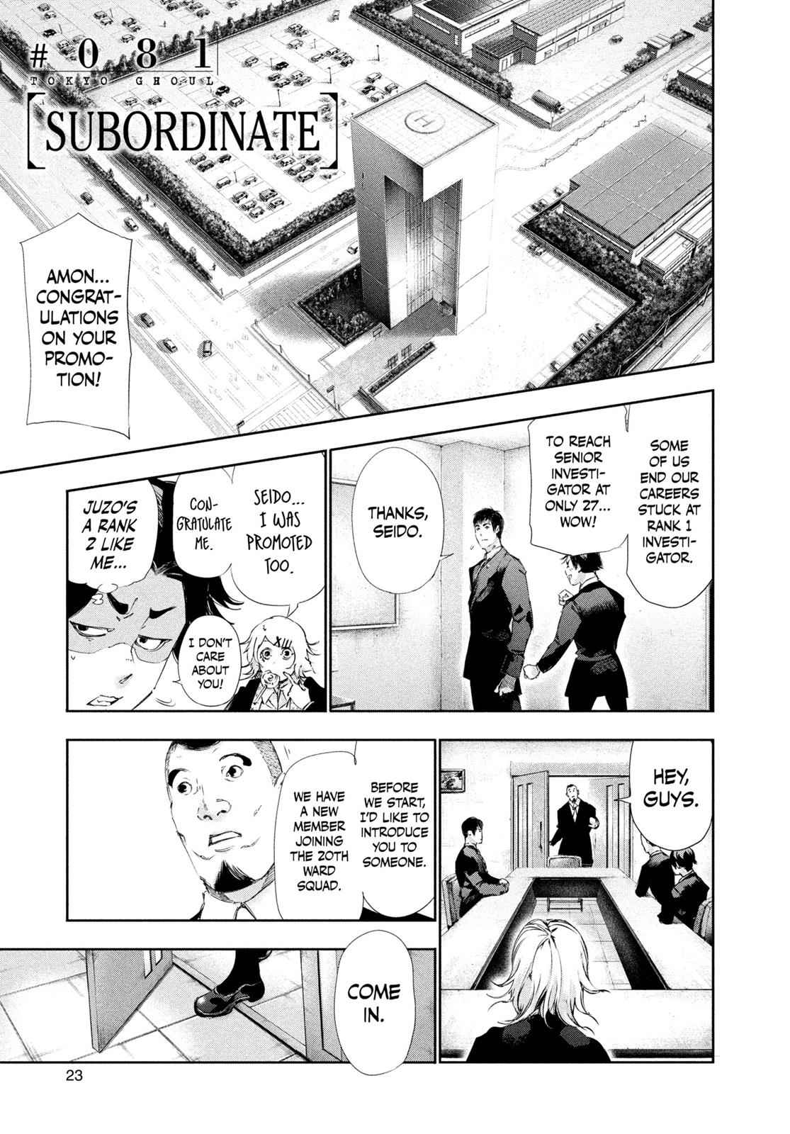 Tokyo Ghoul Chap 81 - Next Chap 82