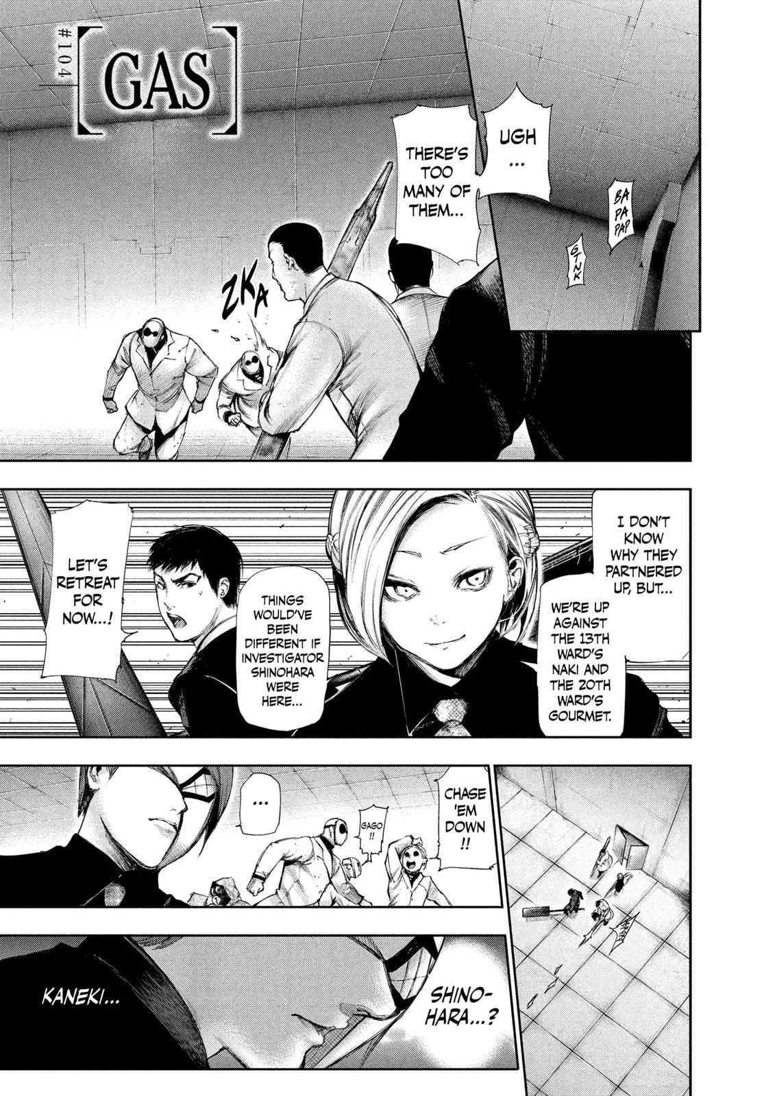 Tokyo Ghoul Chap 104 - Next Chap 105
