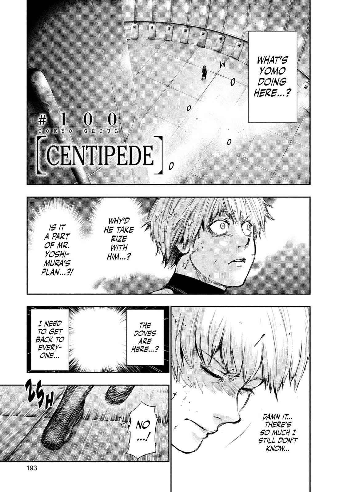 Tokyo Ghoul Chap 100 - Next Chap 101