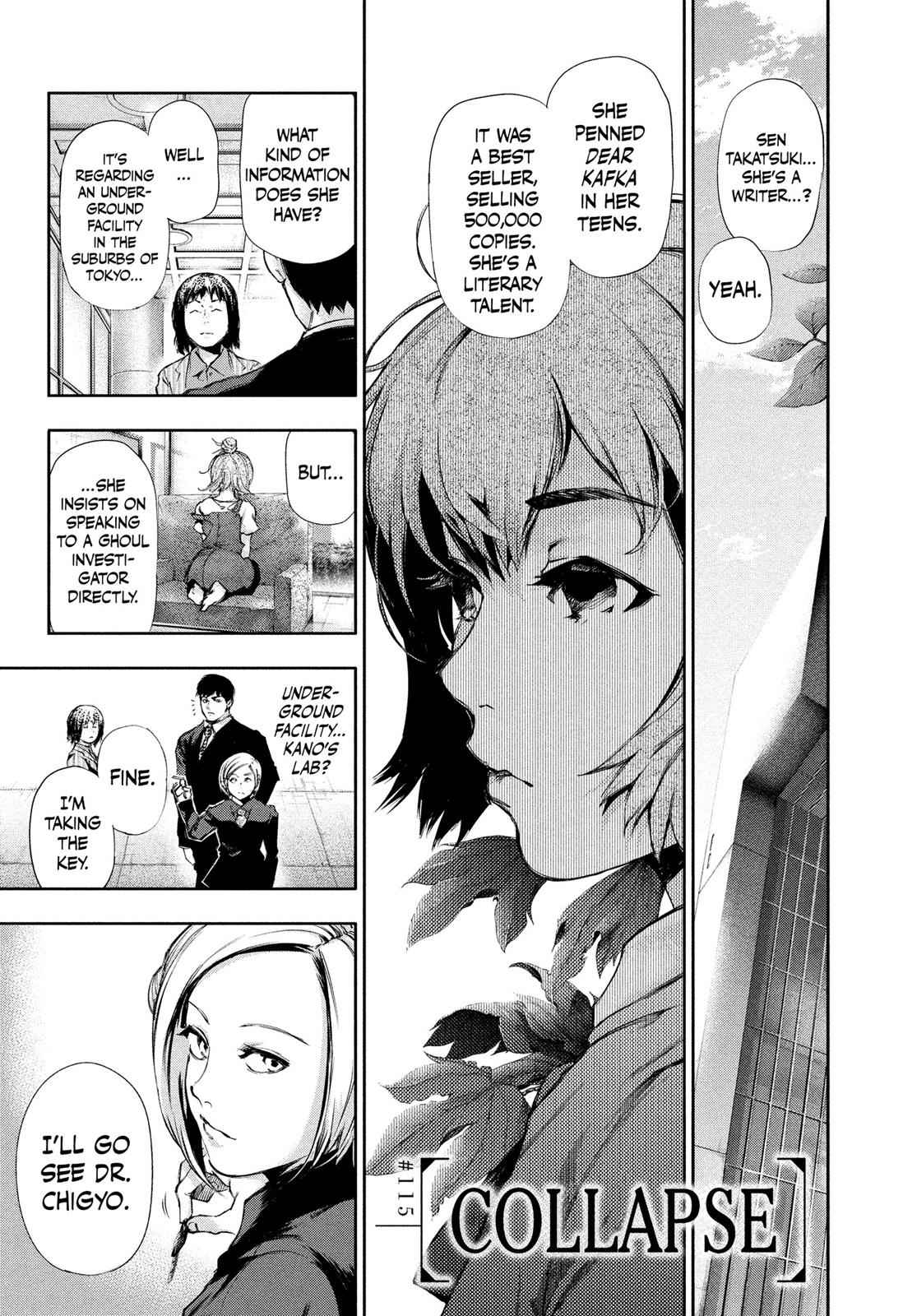 Tokyo Ghoul Chap 115 - Next Chap 116