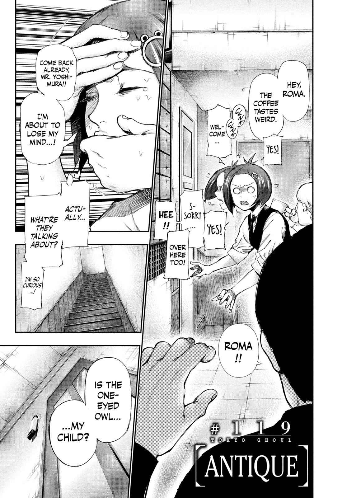 Tokyo Ghoul Chap 119 - Next Chap 120